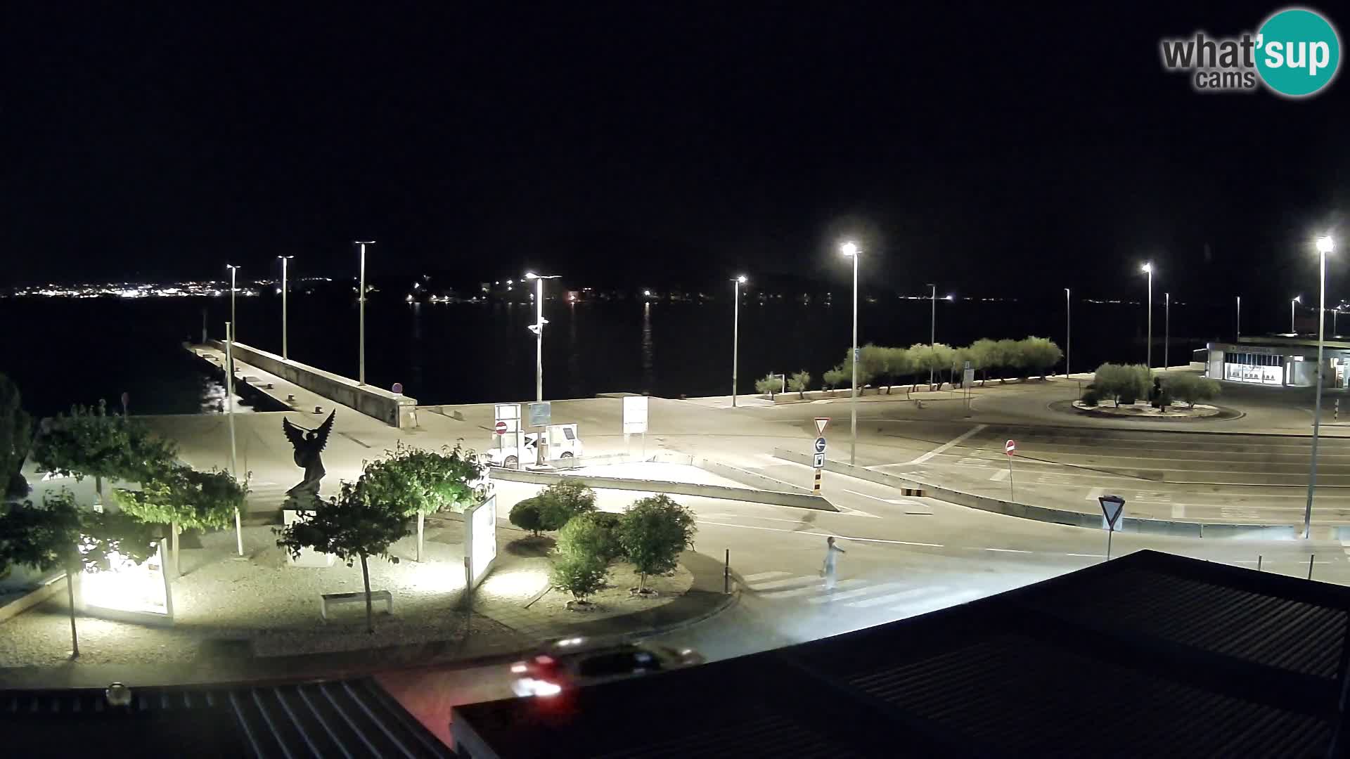 Webcam Ugliano – terminal traghetto da Preko a Zara