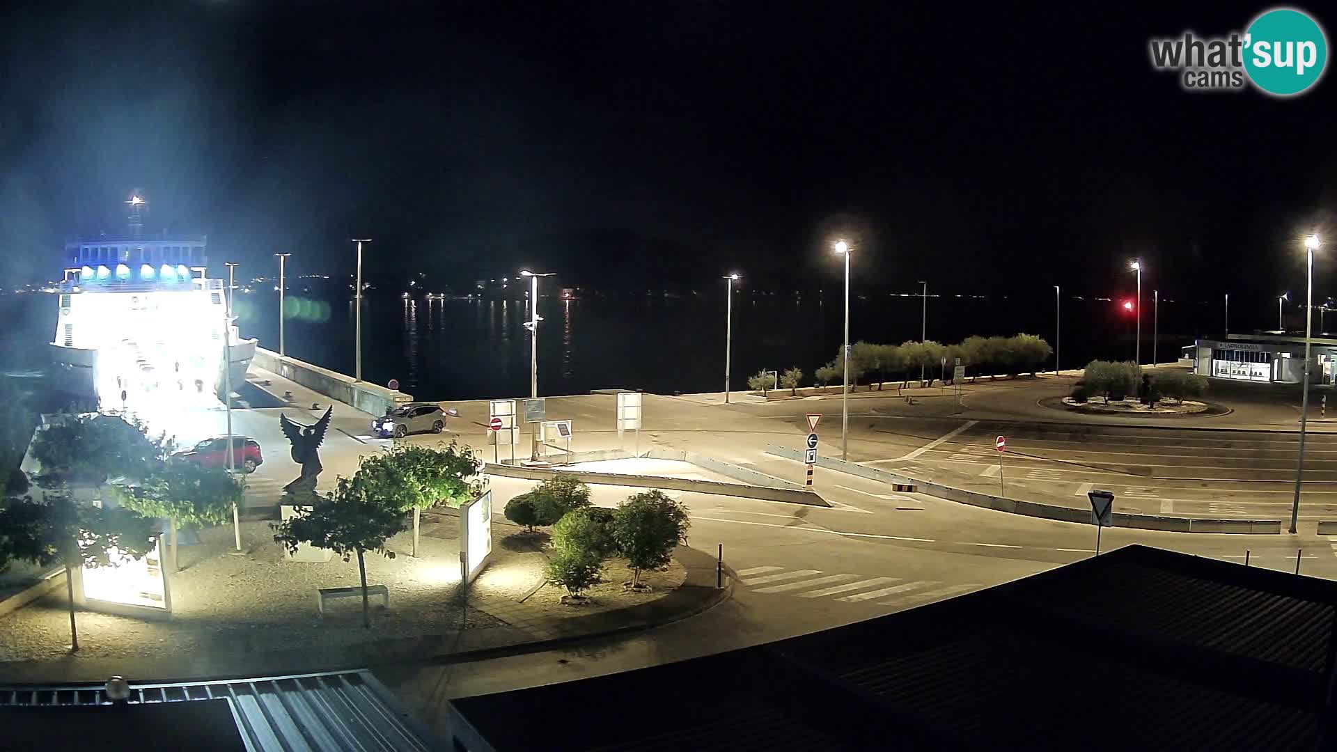 Spletna kamera Ugljan – trajekt Preko – Zadar