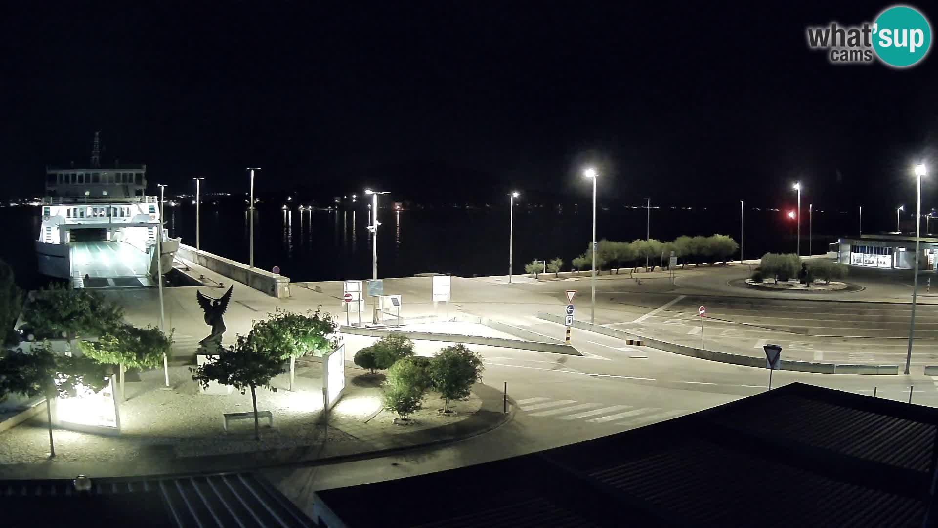 Webcam Ugliano – terminal traghetto da Preko a Zara