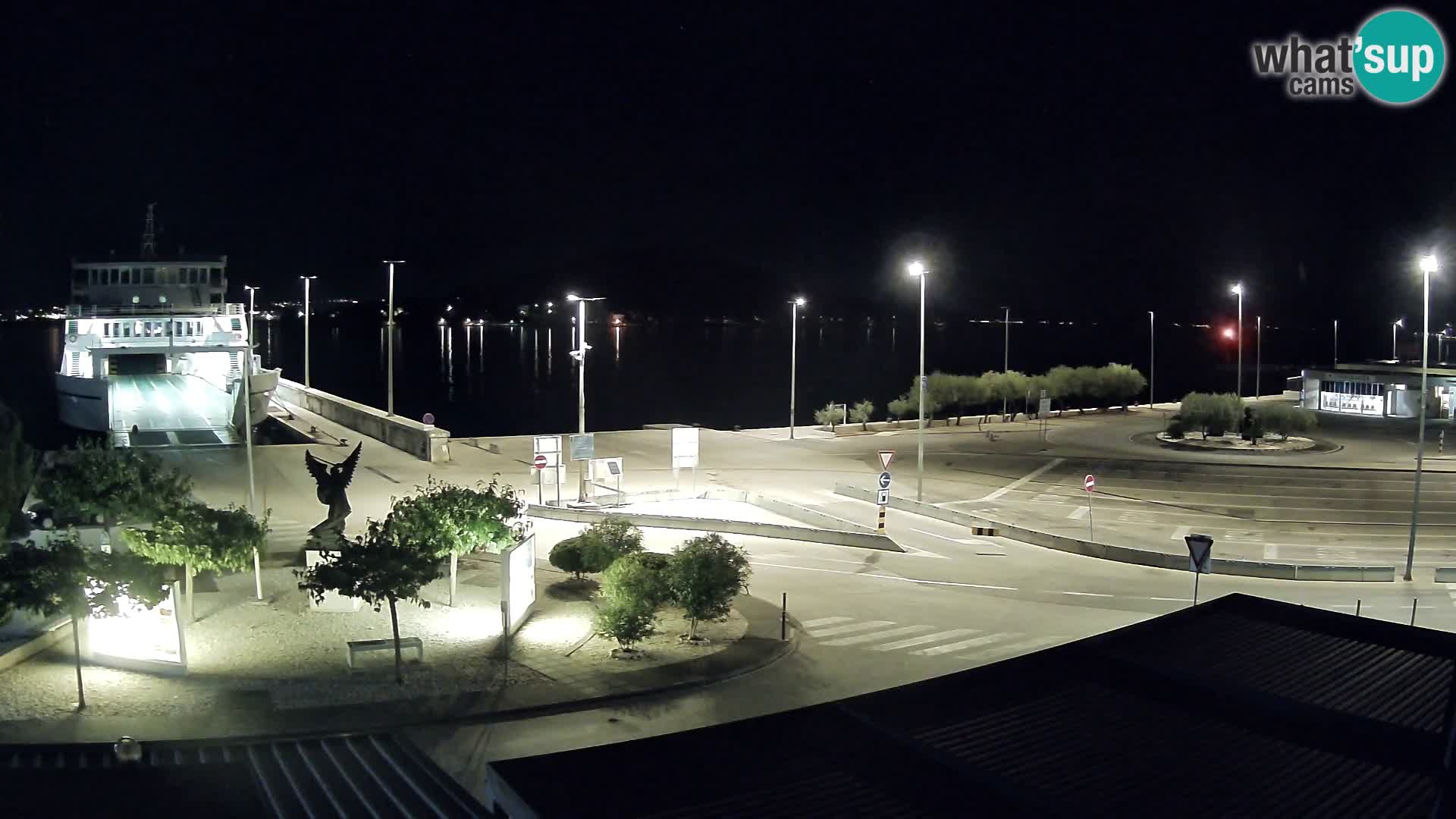 Webcam Ugliano – terminal traghetto da Preko a Zara
