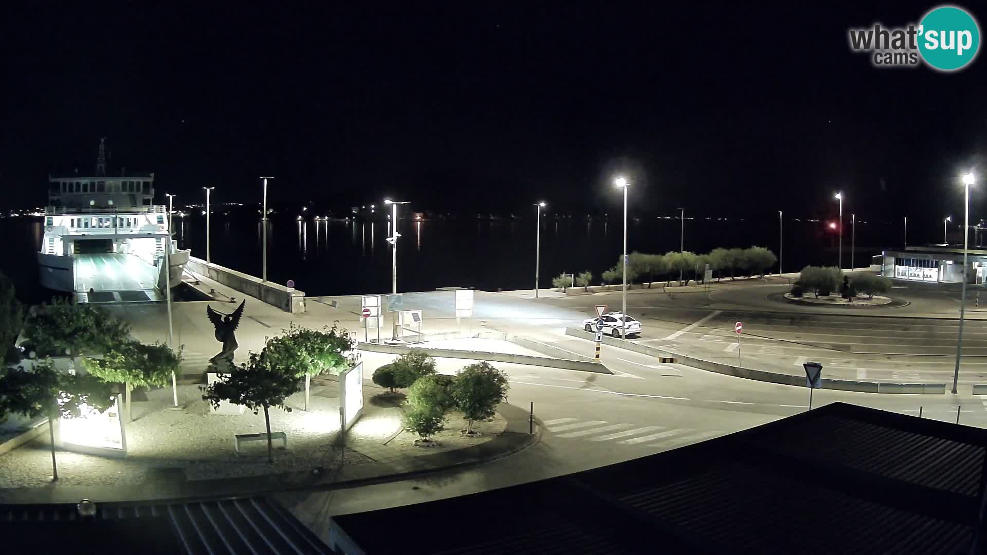 Spletna kamera Ugljan – trajekt Preko – Zadar
