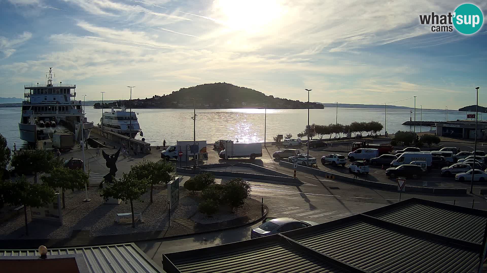 Cámara web UGLJAN – Transportar de Preko a Zadar