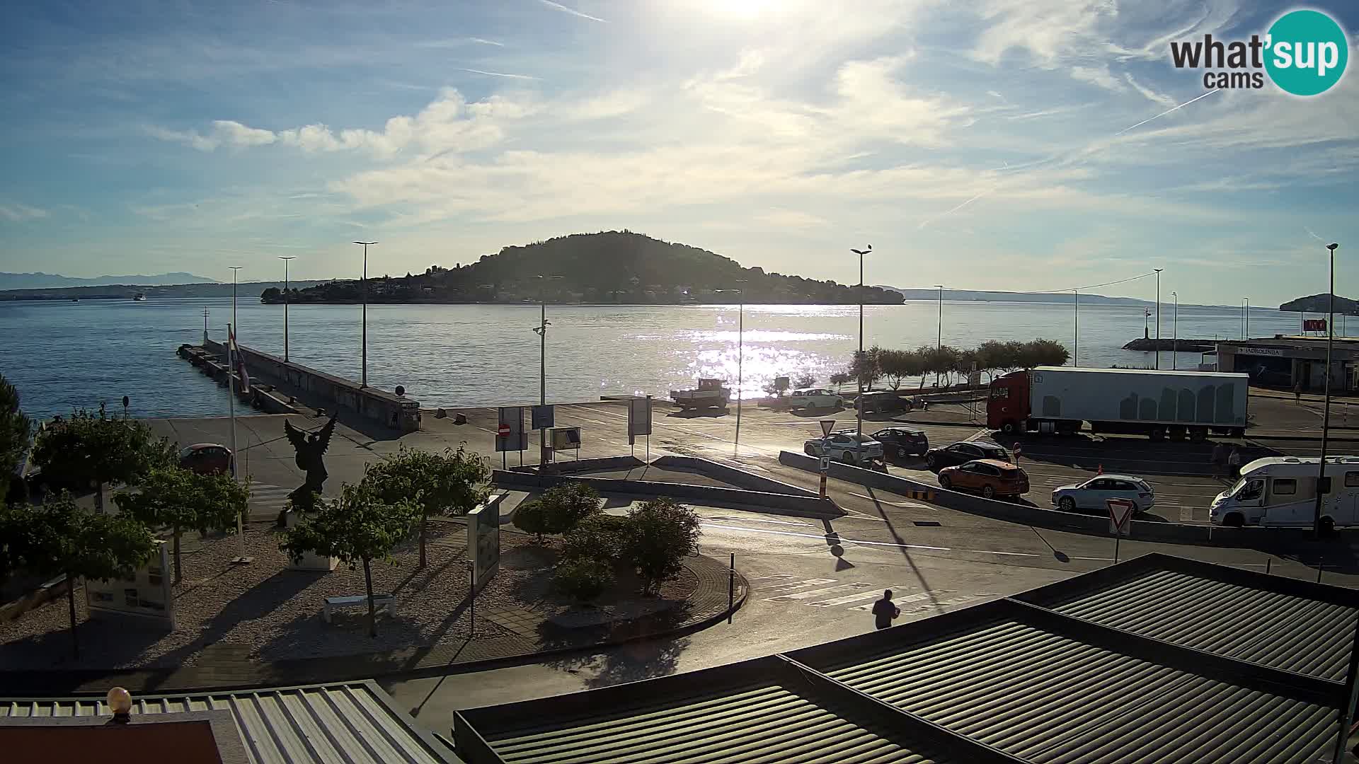 Web cam UGLJAN – Ferry de Preko à Zadar