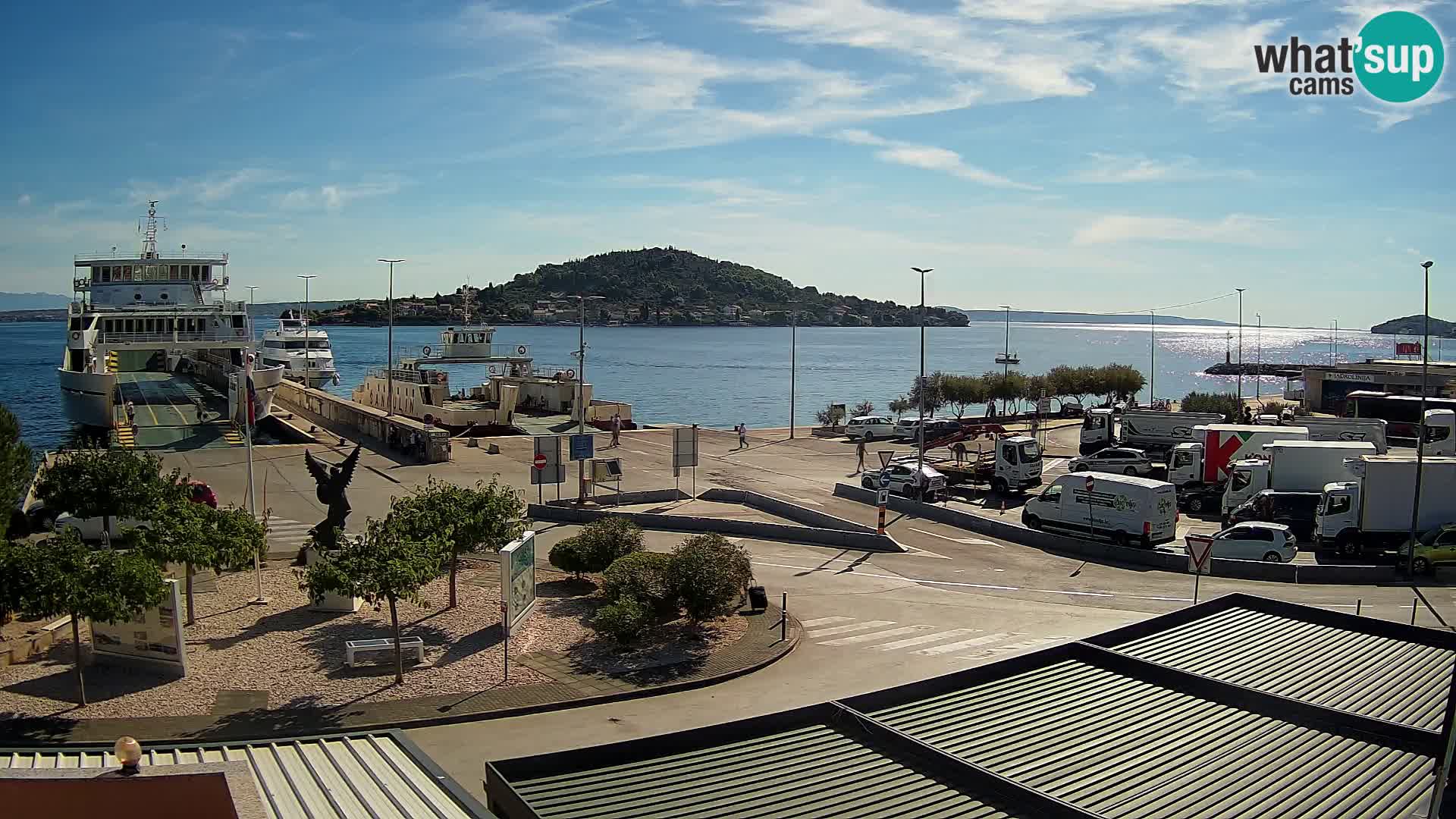 UGLJAN Webcam – Preko-Fähre nach Zadar