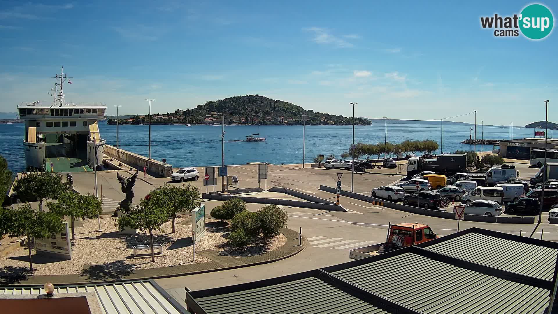 Web cam UGLJAN – Ferry de Preko à Zadar