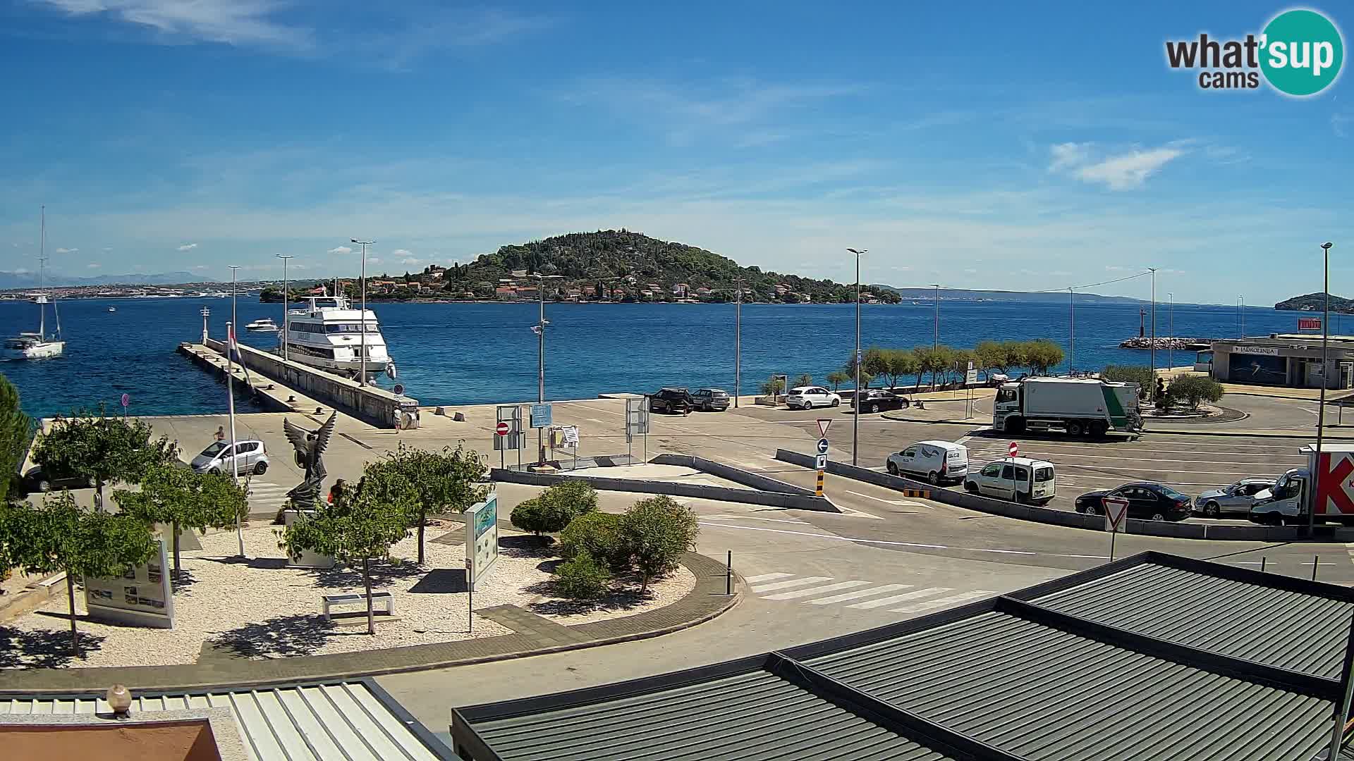 Webcam Ugljan – Preko Ferry to Zadar