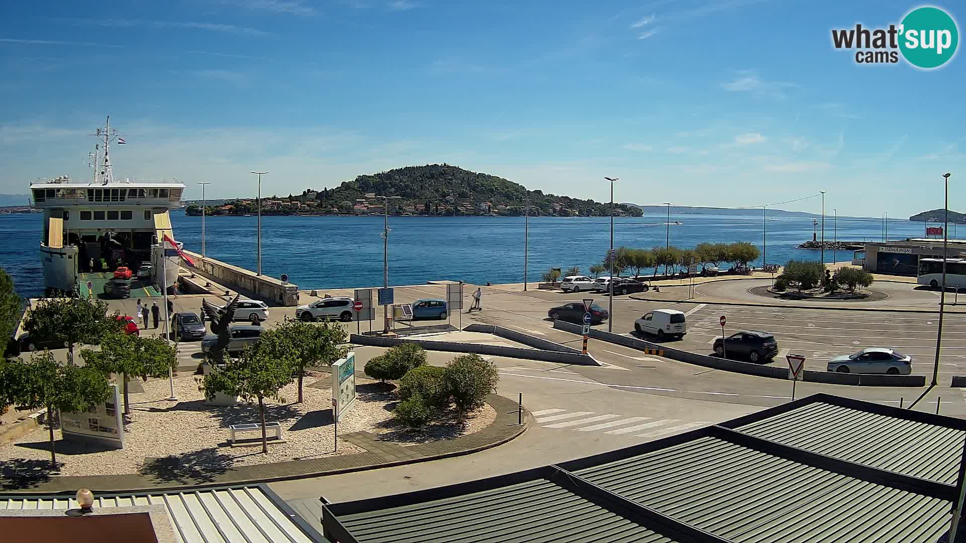 Webcam Ugljan – Preko Ferry to Zadar