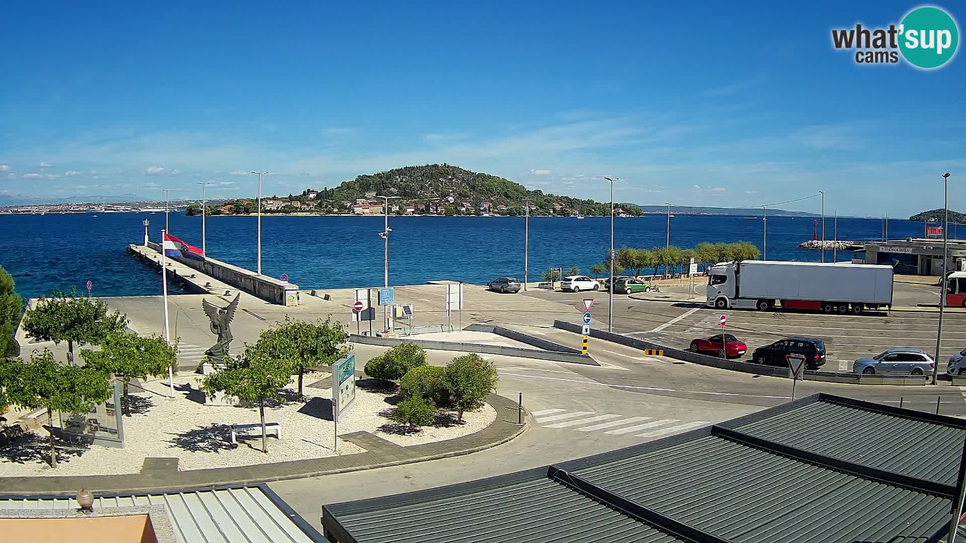 Web cam UGLJAN – Ferry de Preko à Zadar