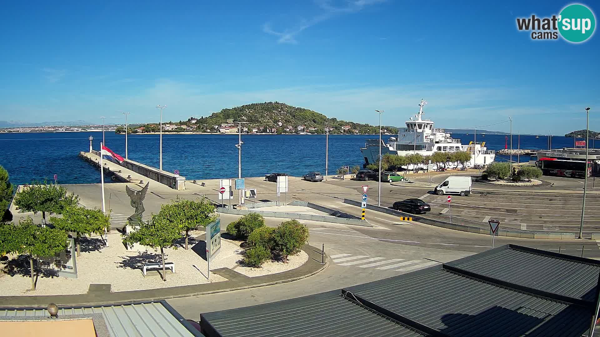 Web cam UGLJAN – Ferry de Preko à Zadar