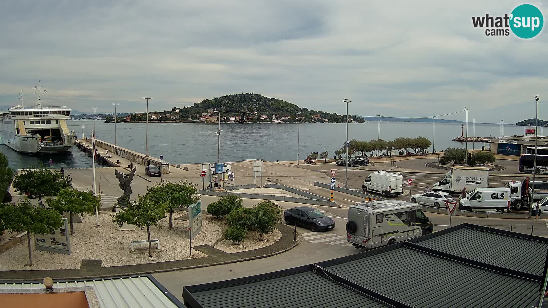 Webcam Ugljan – Preko Ferry to Zadar