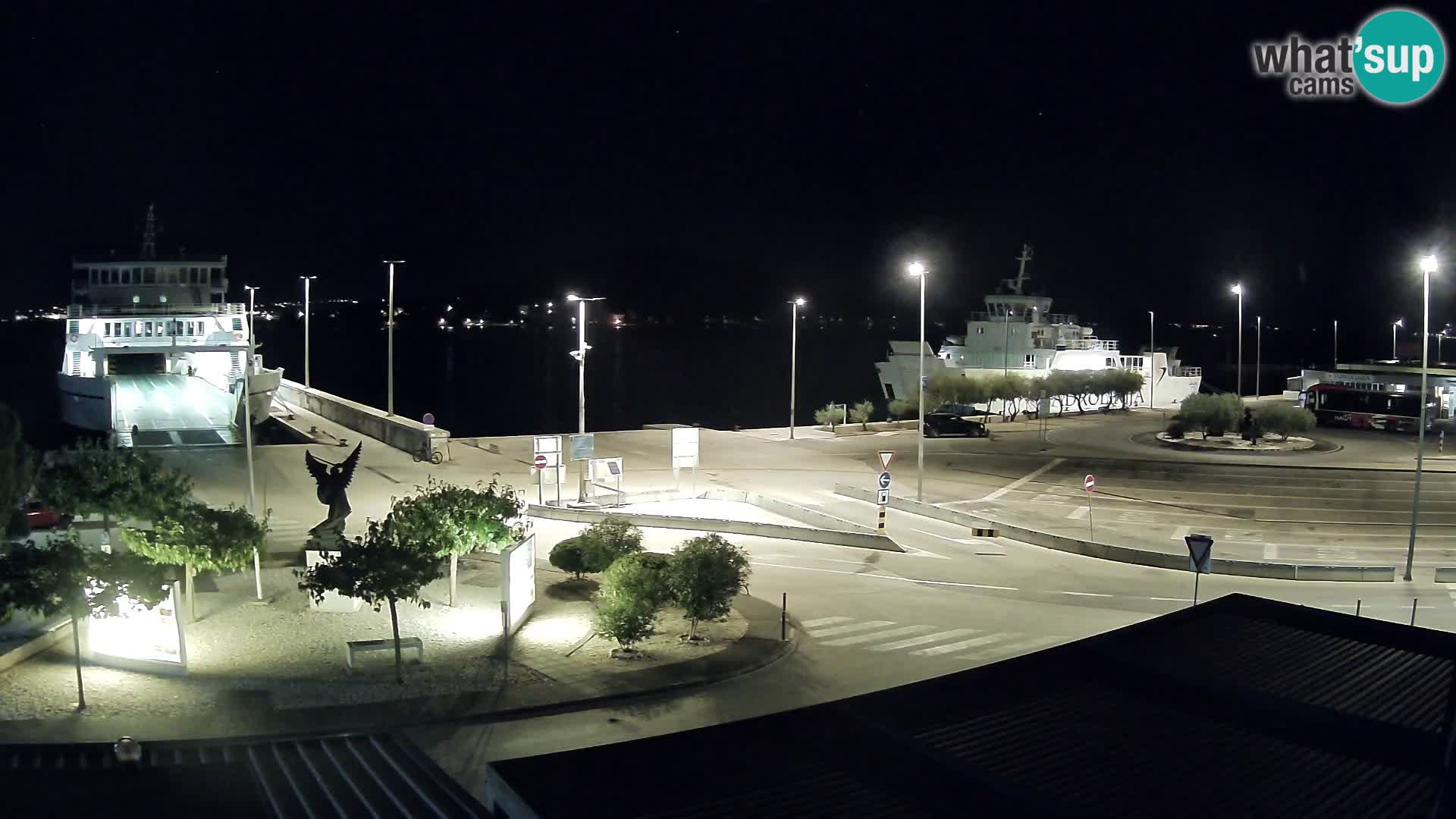 Webcam Ugljan – Preko Ferry to Zadar