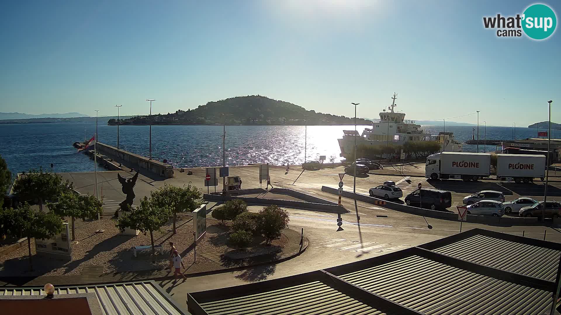 Cámara web UGLJAN – Transportar de Preko a Zadar