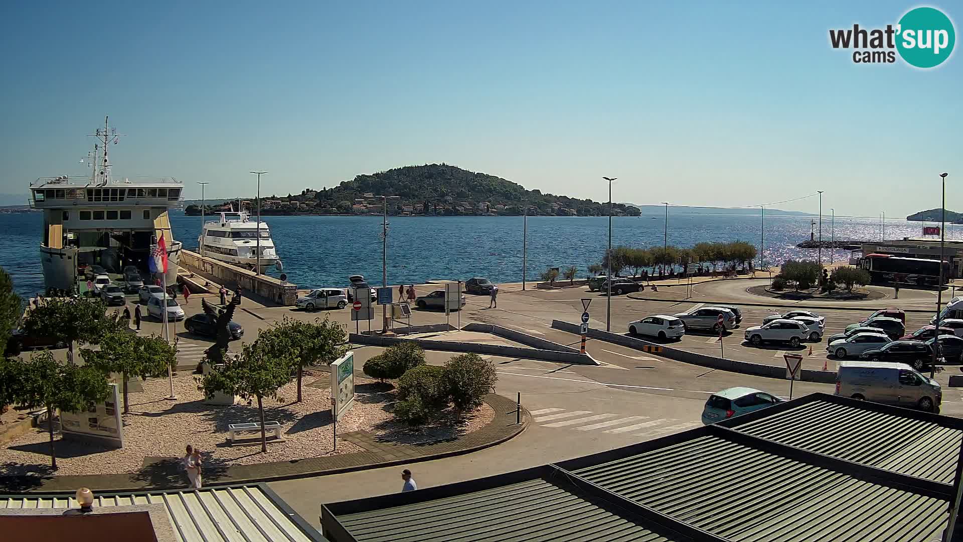 Web cam UGLJAN – Ferry de Preko à Zadar