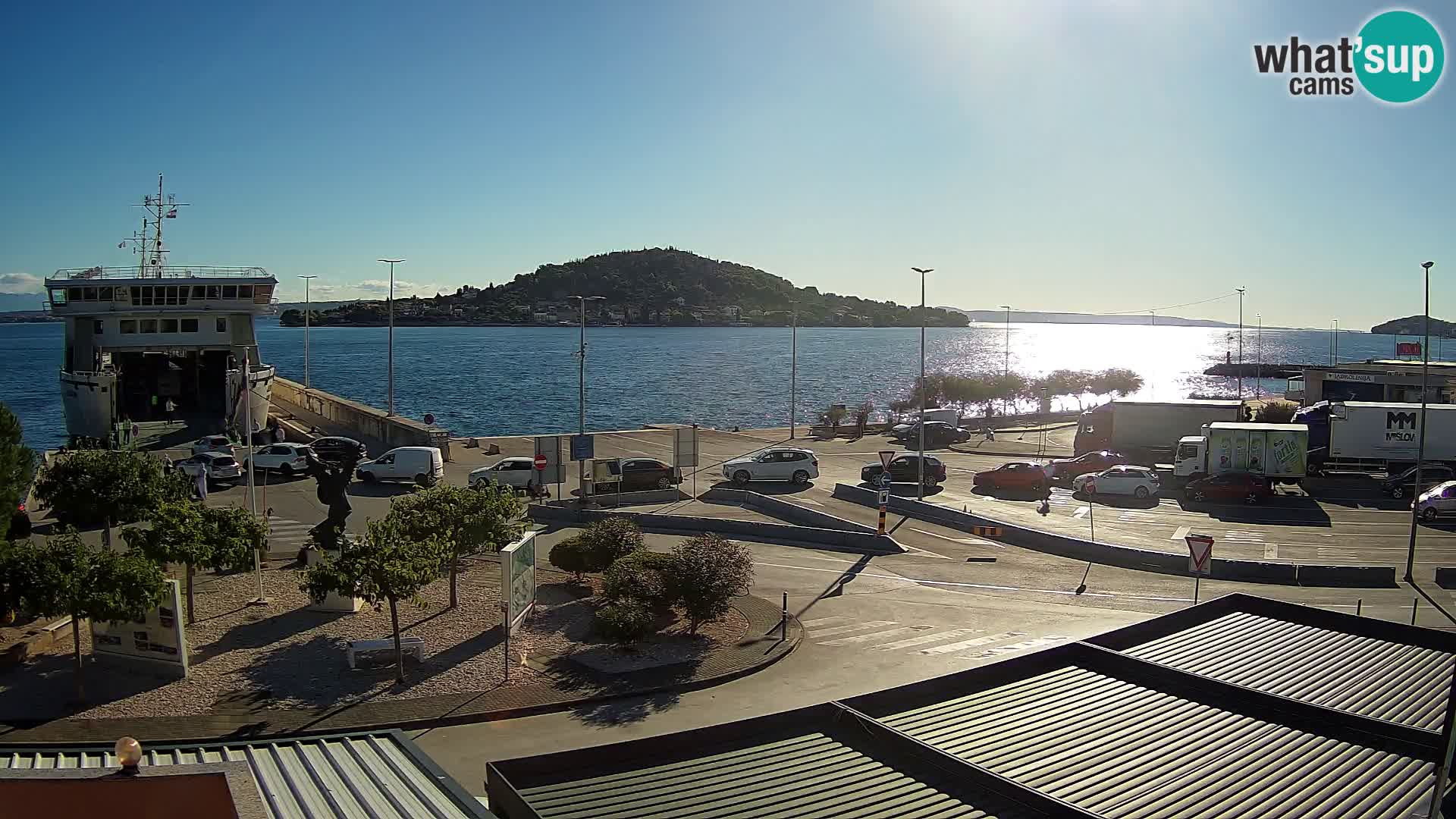 Web cam UGLJAN – Ferry de Preko à Zadar