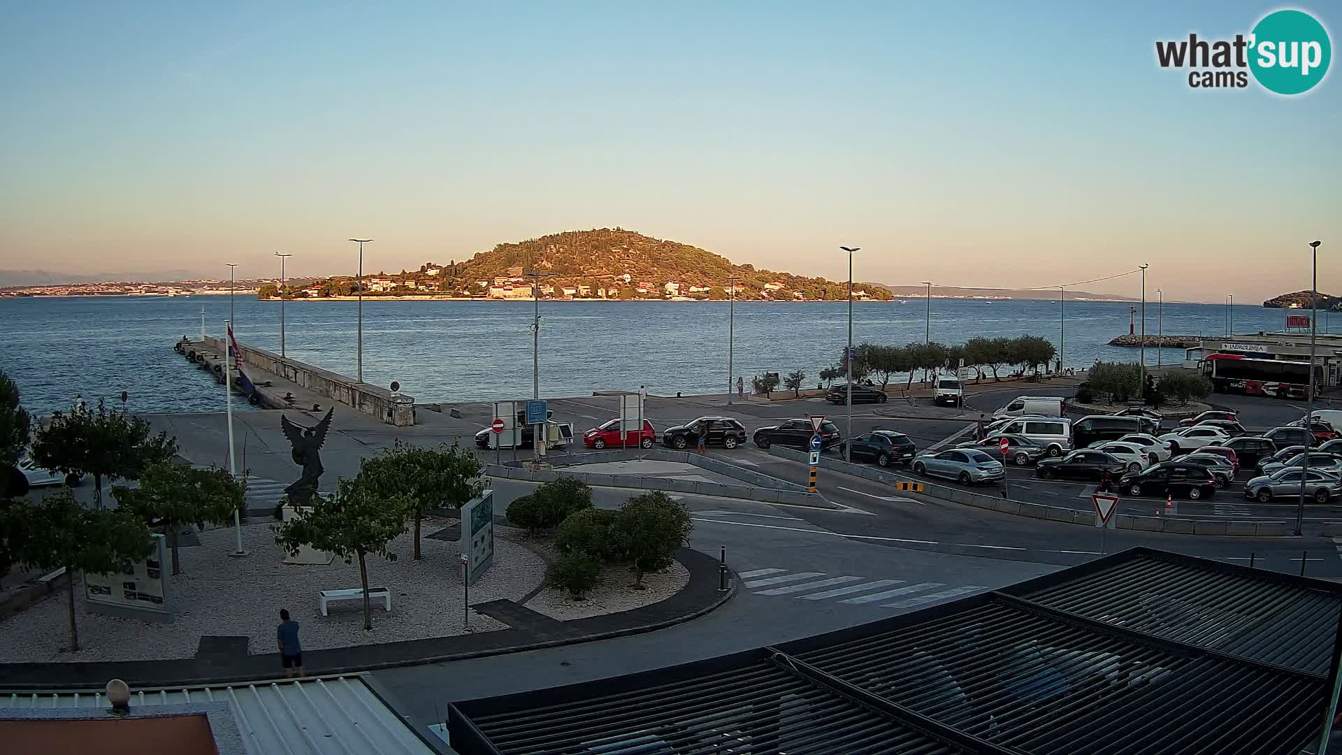Webcam Ugljan – Preko Ferry to Zadar
