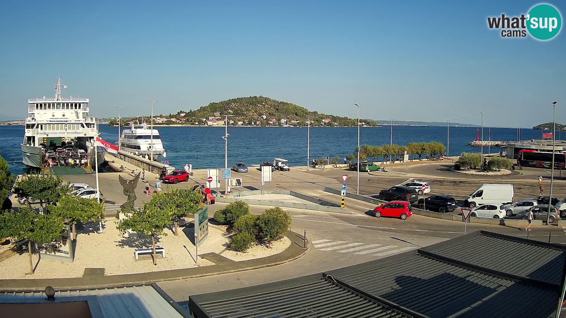 Cámara web UGLJAN – Transportar de Preko a Zadar