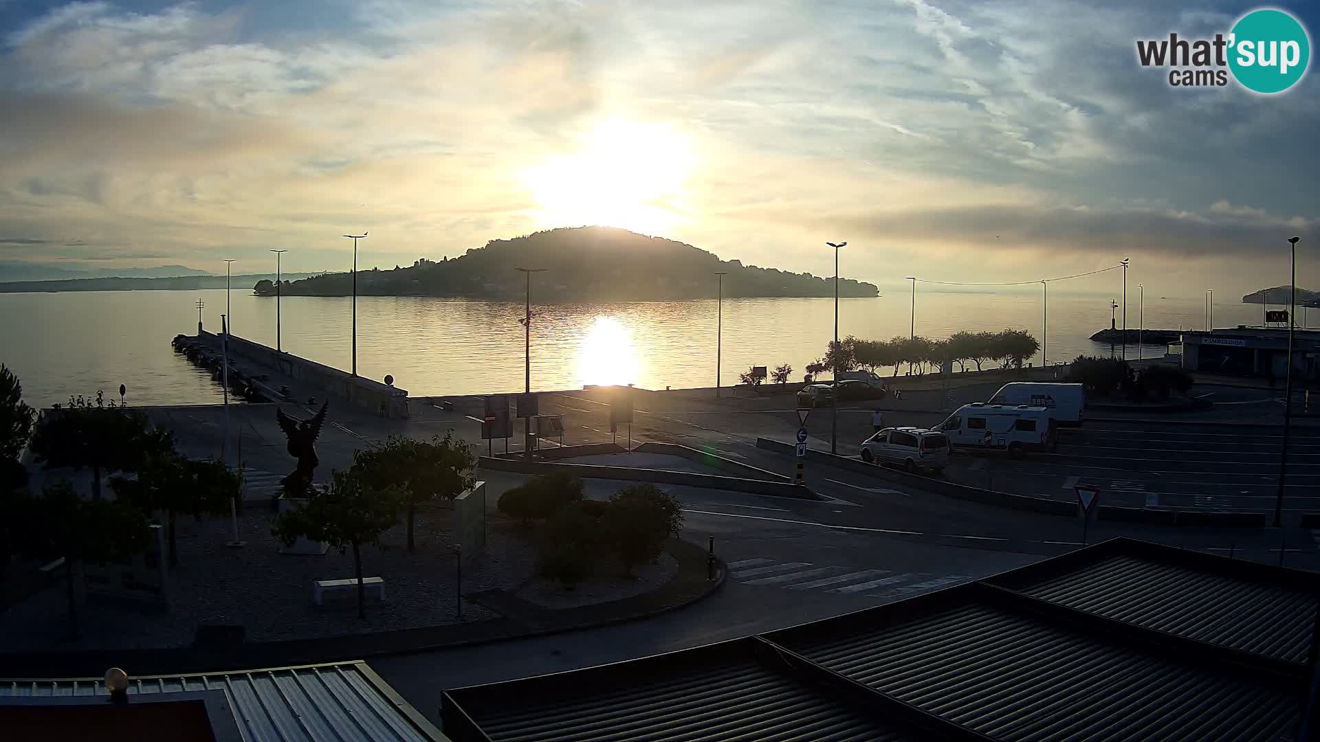Webcam Ugljan – Preko Ferry to Zadar