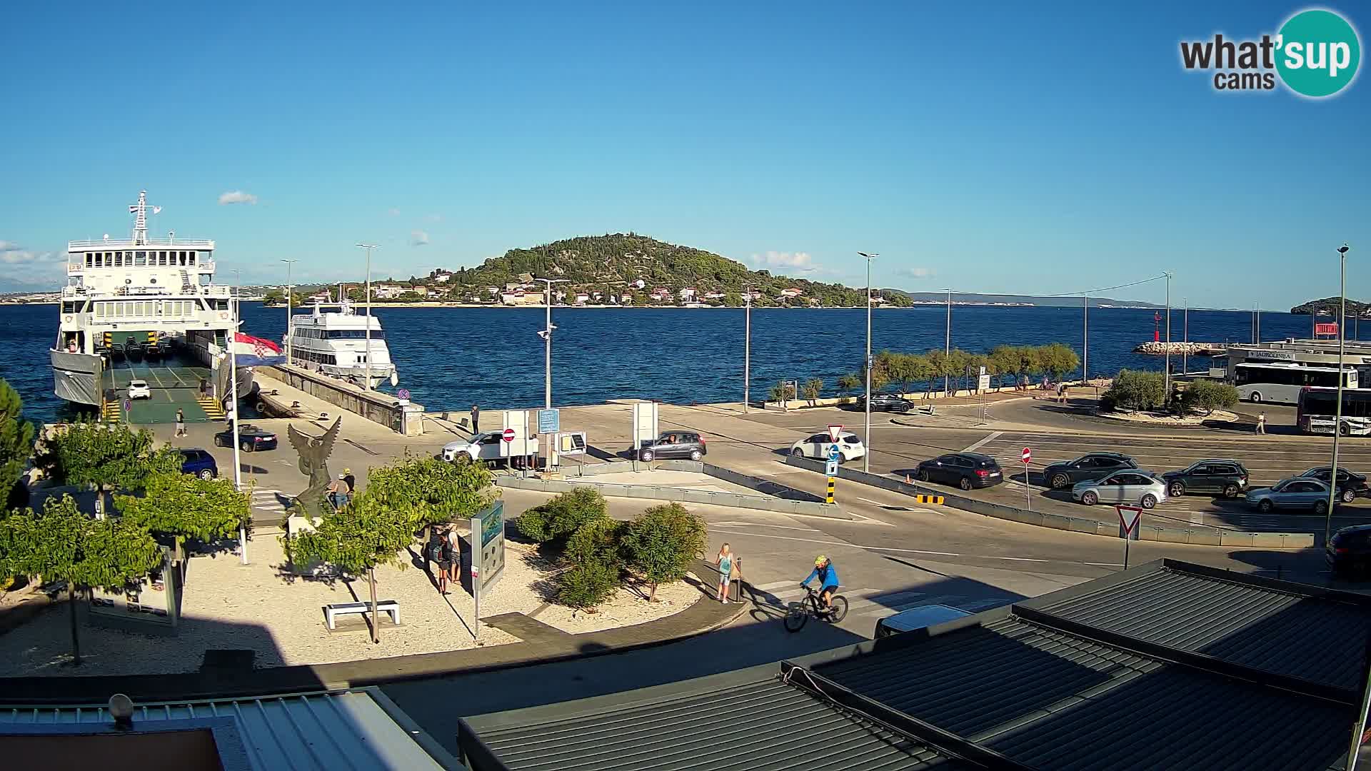 Cámara web UGLJAN – Transportar de Preko a Zadar