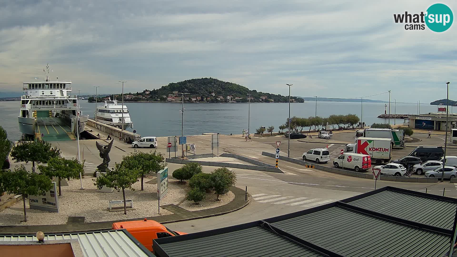 UGLJAN Webcam – Preko-Fähre nach Zadar