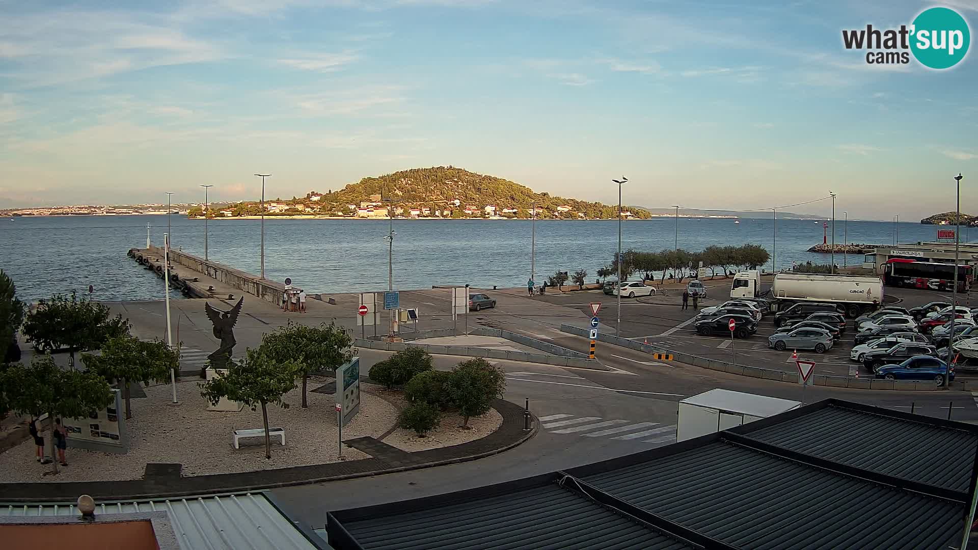 Webcam Ugljan – Preko Ferry to Zadar