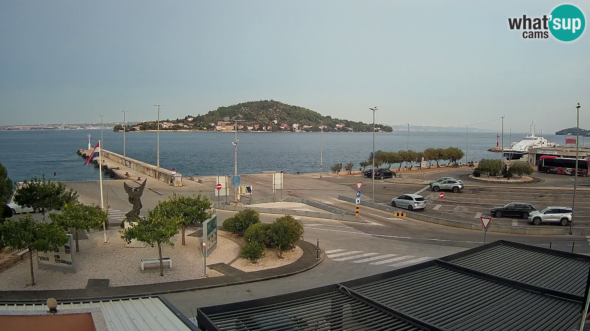 Cámara web UGLJAN – Transportar de Preko a Zadar
