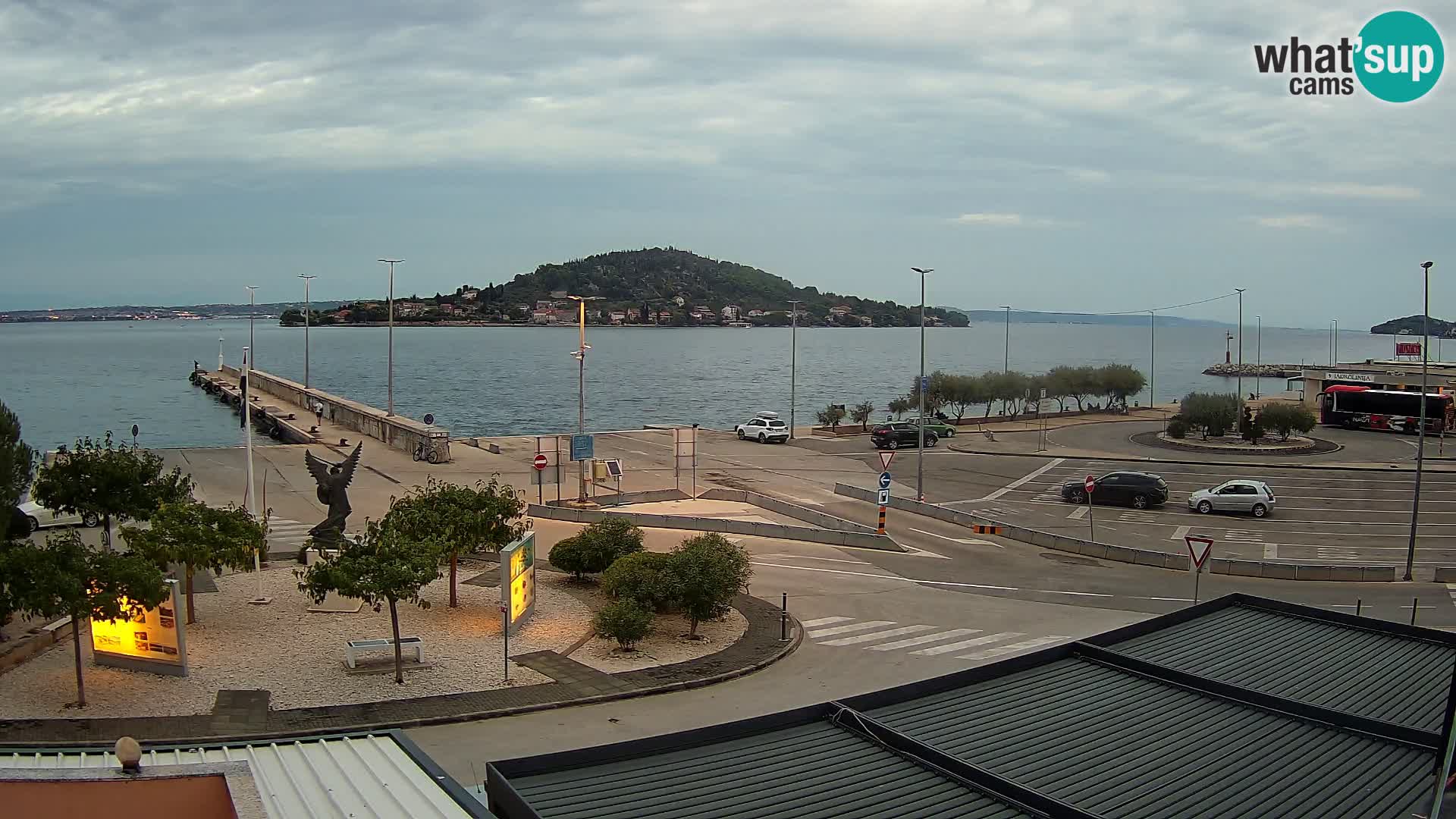 Webcam Ugljan – Preko Ferry to Zadar