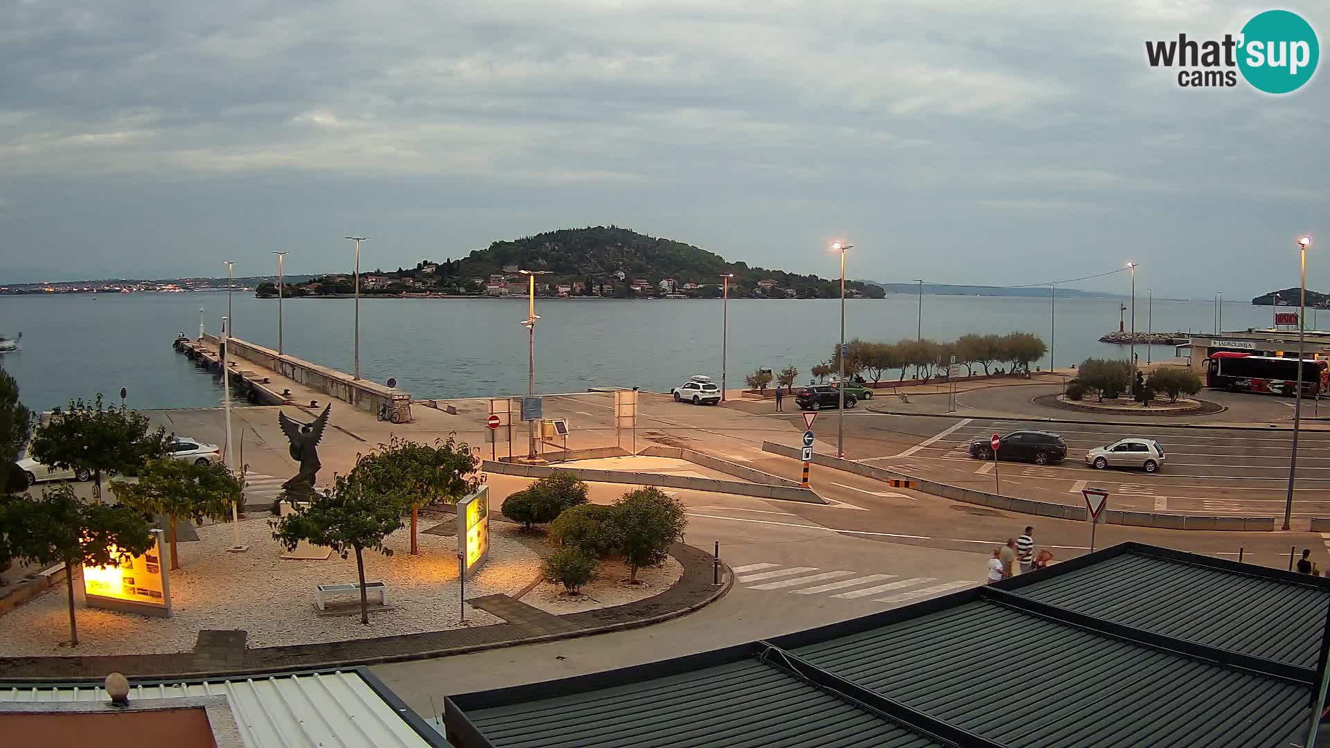Webcam Ugljan – Preko Ferry to Zadar