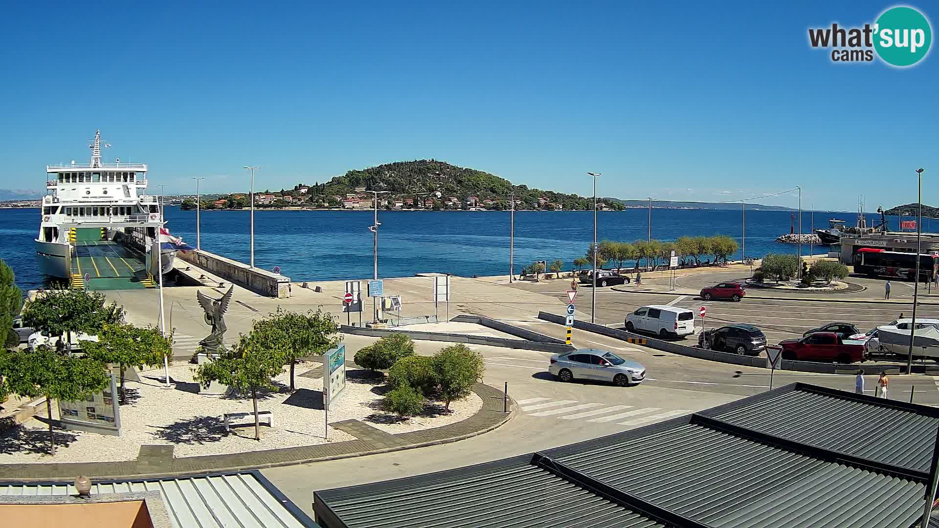 Web cam UGLJAN – Ferry de Preko à Zadar