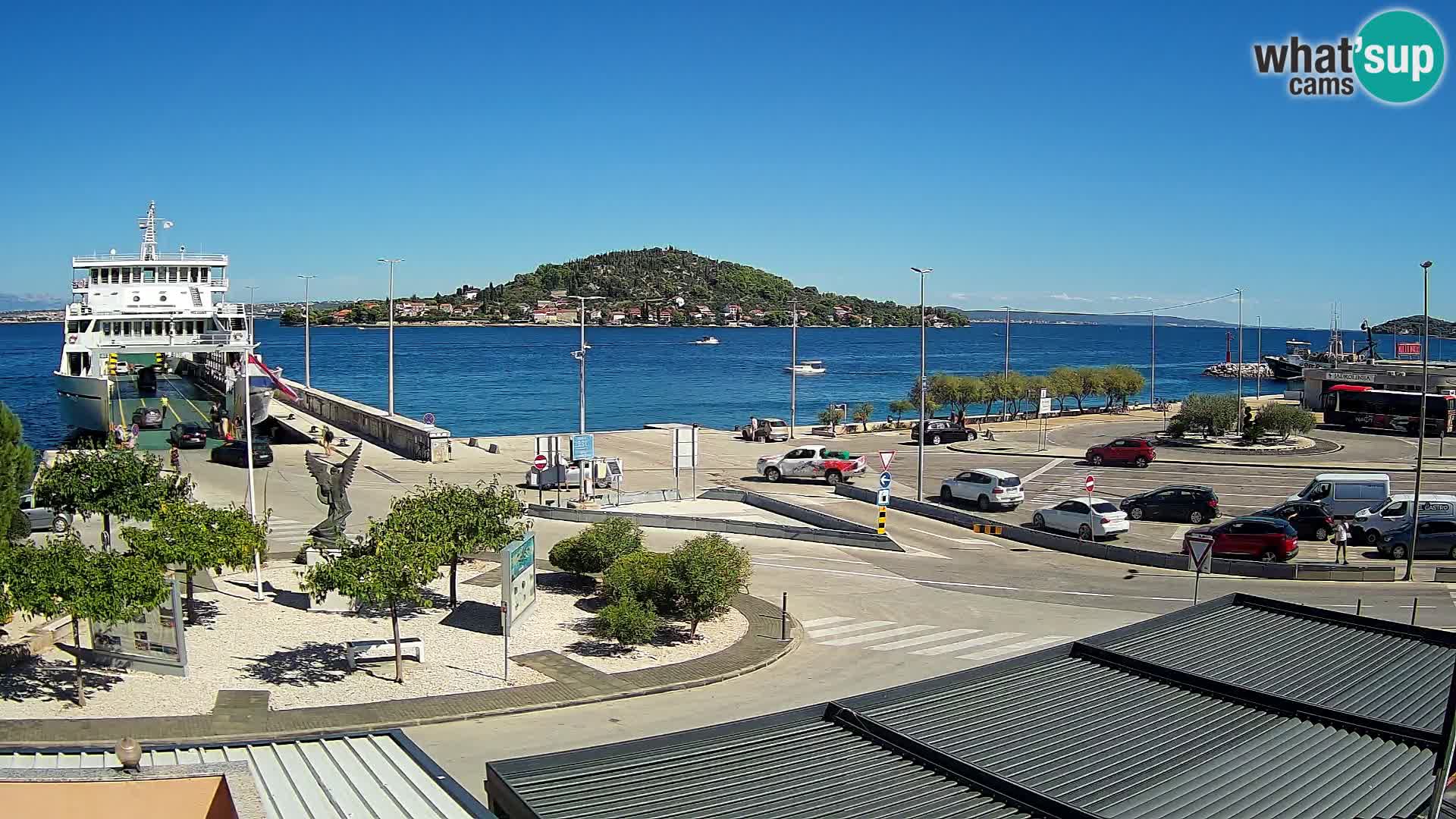 Web cam UGLJAN – Ferry de Preko à Zadar