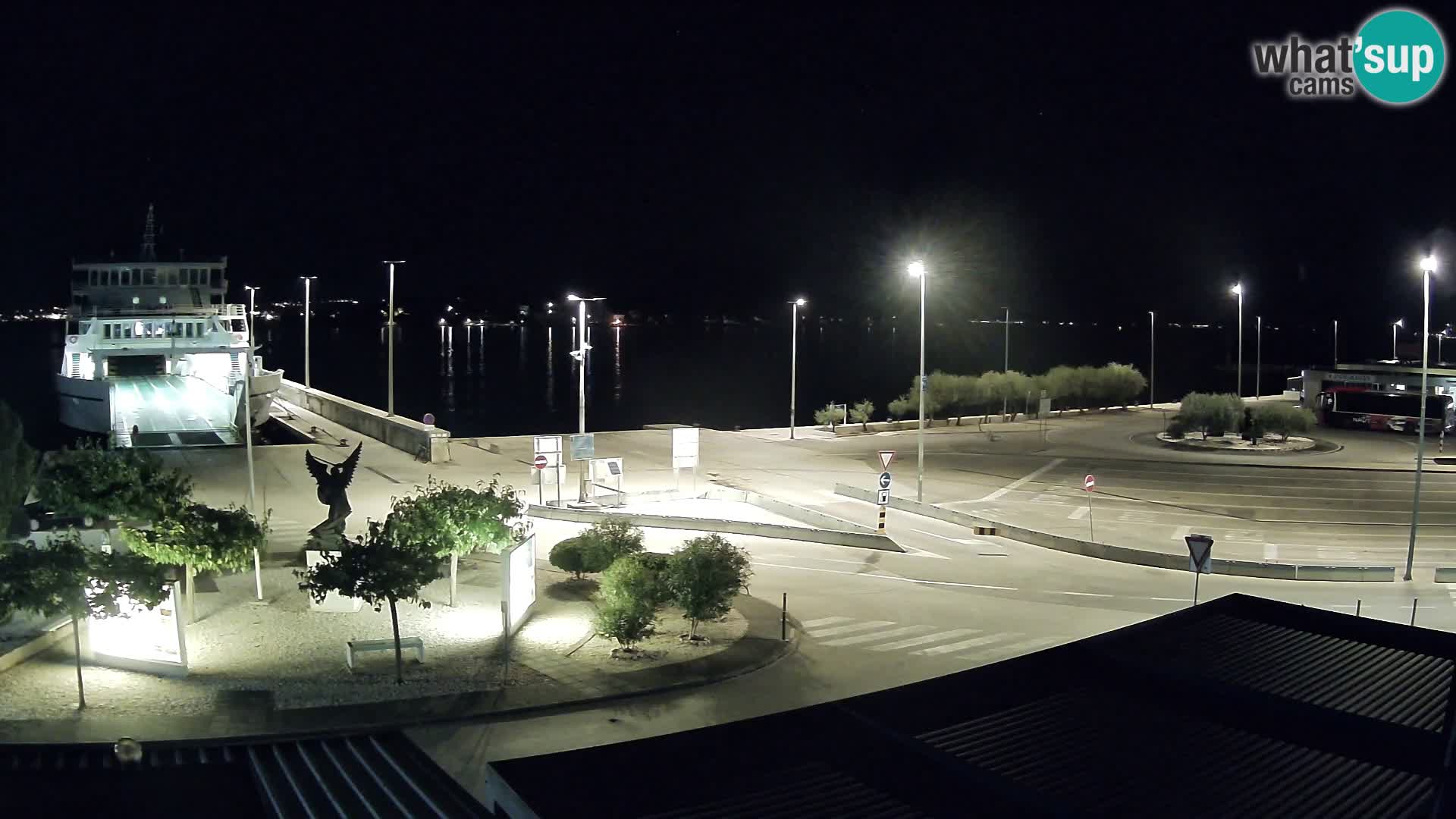 Spletna kamera Ugljan – trajekt Preko – Zadar