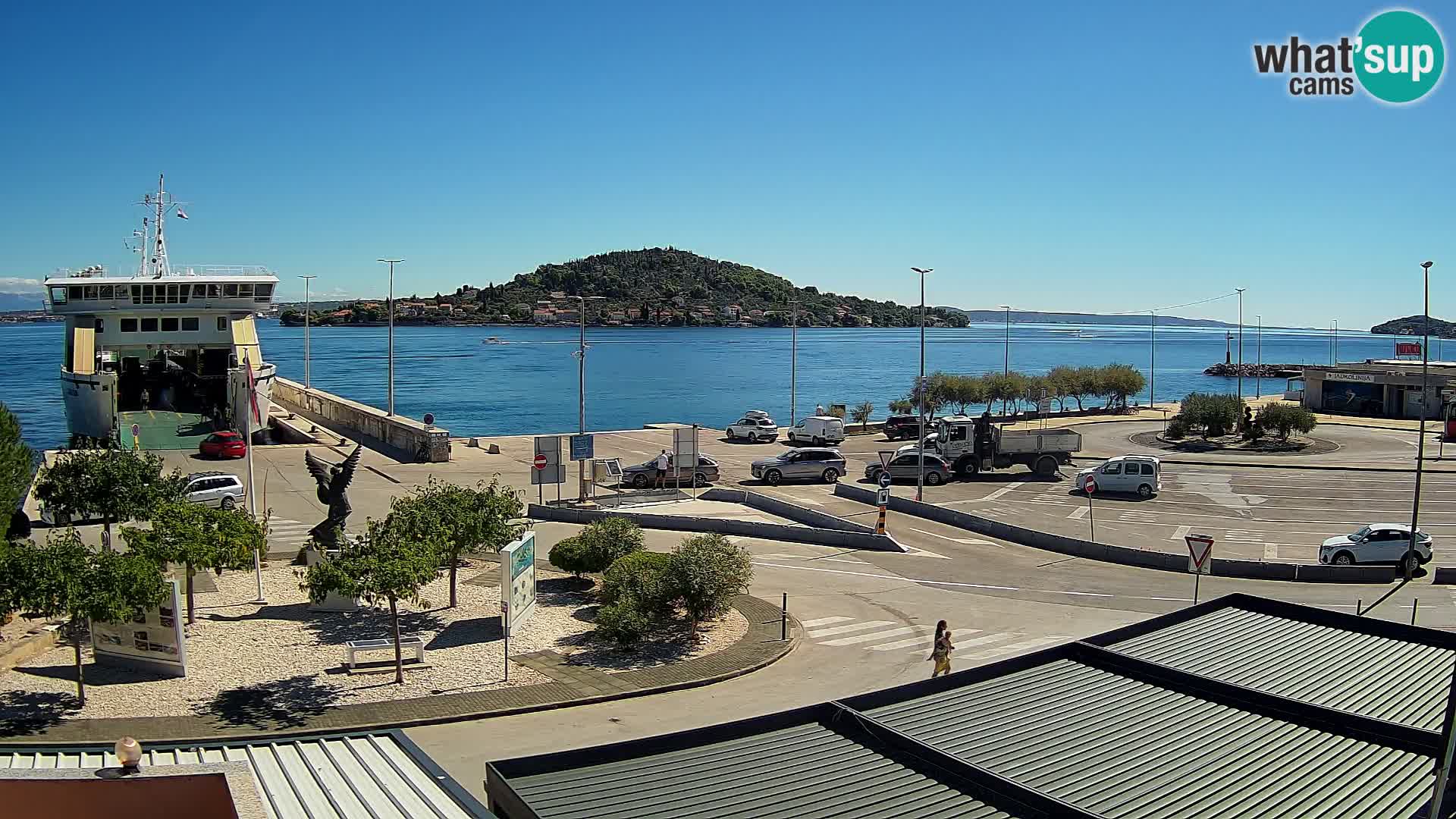 UGLJAN Webcam – Preko-Fähre nach Zadar