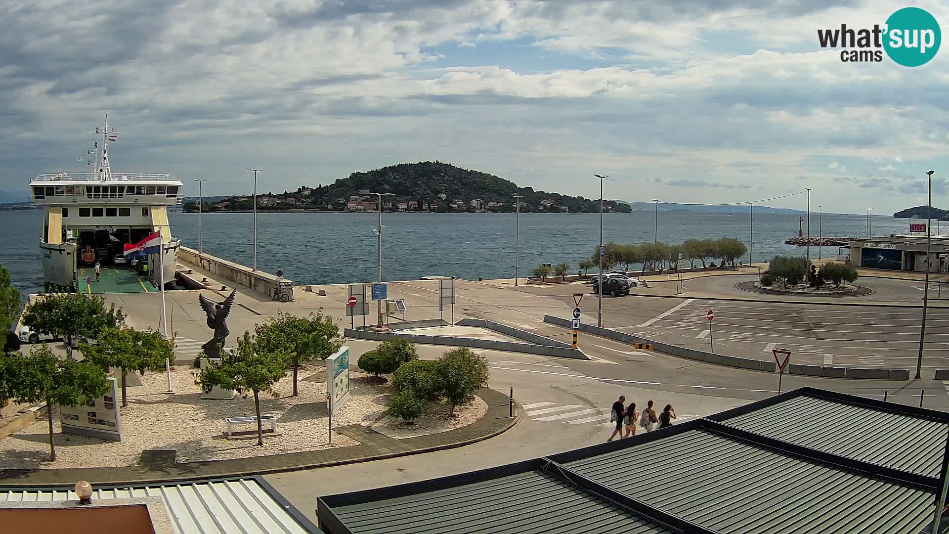 Web cam UGLJAN – Ferry de Preko à Zadar
