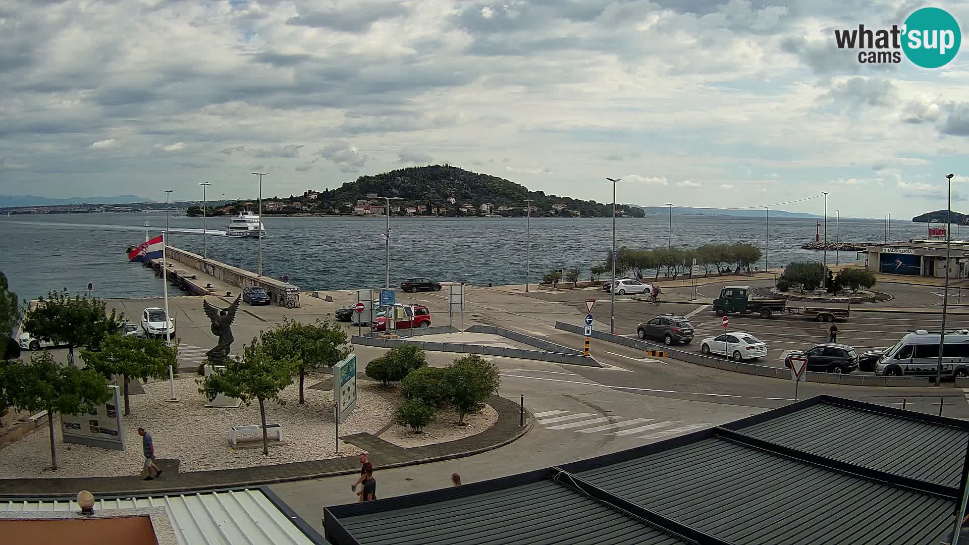 Web cam UGLJAN – Ferry de Preko à Zadar