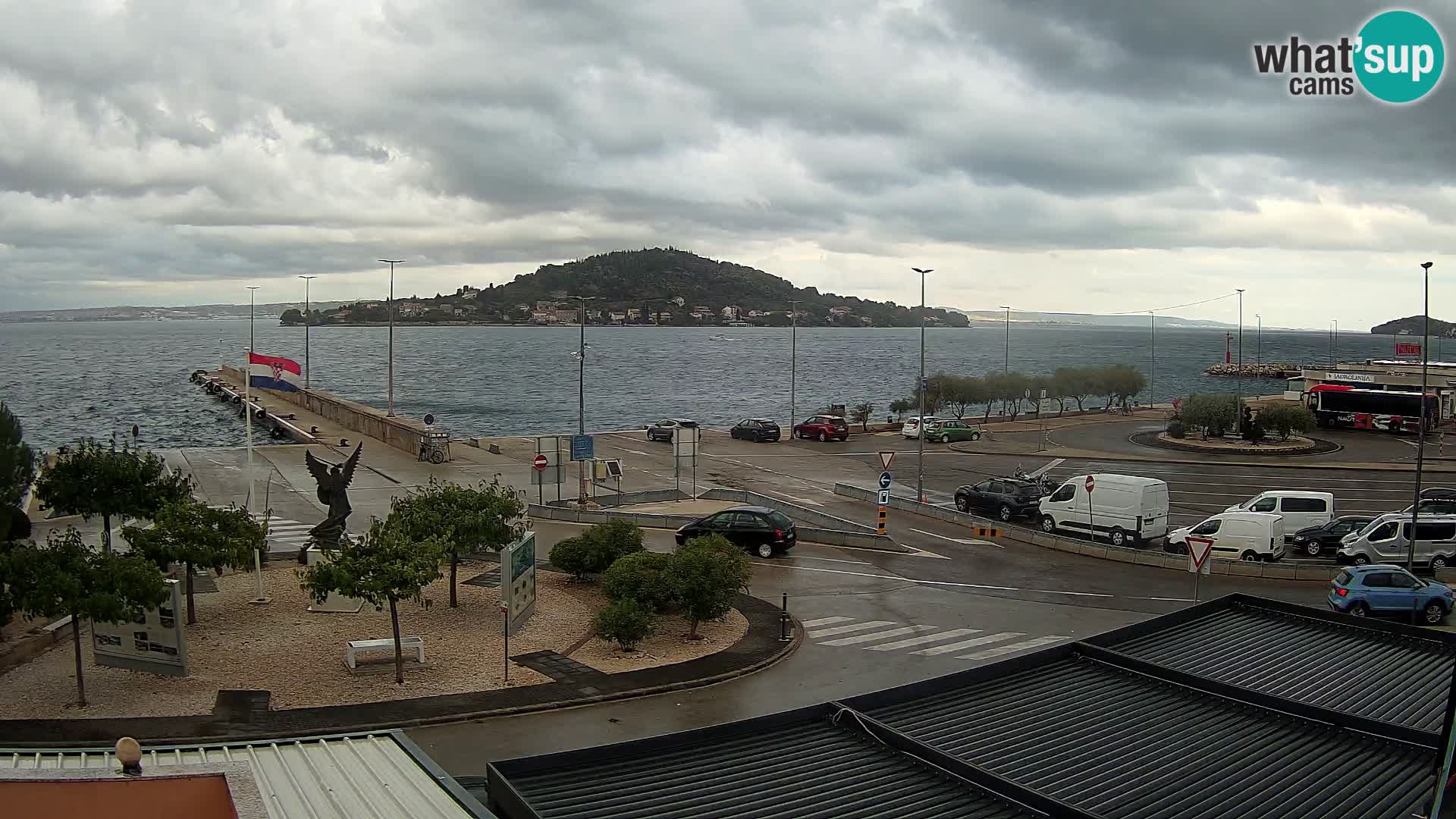 Webcam Ugljan – Preko Ferry to Zadar