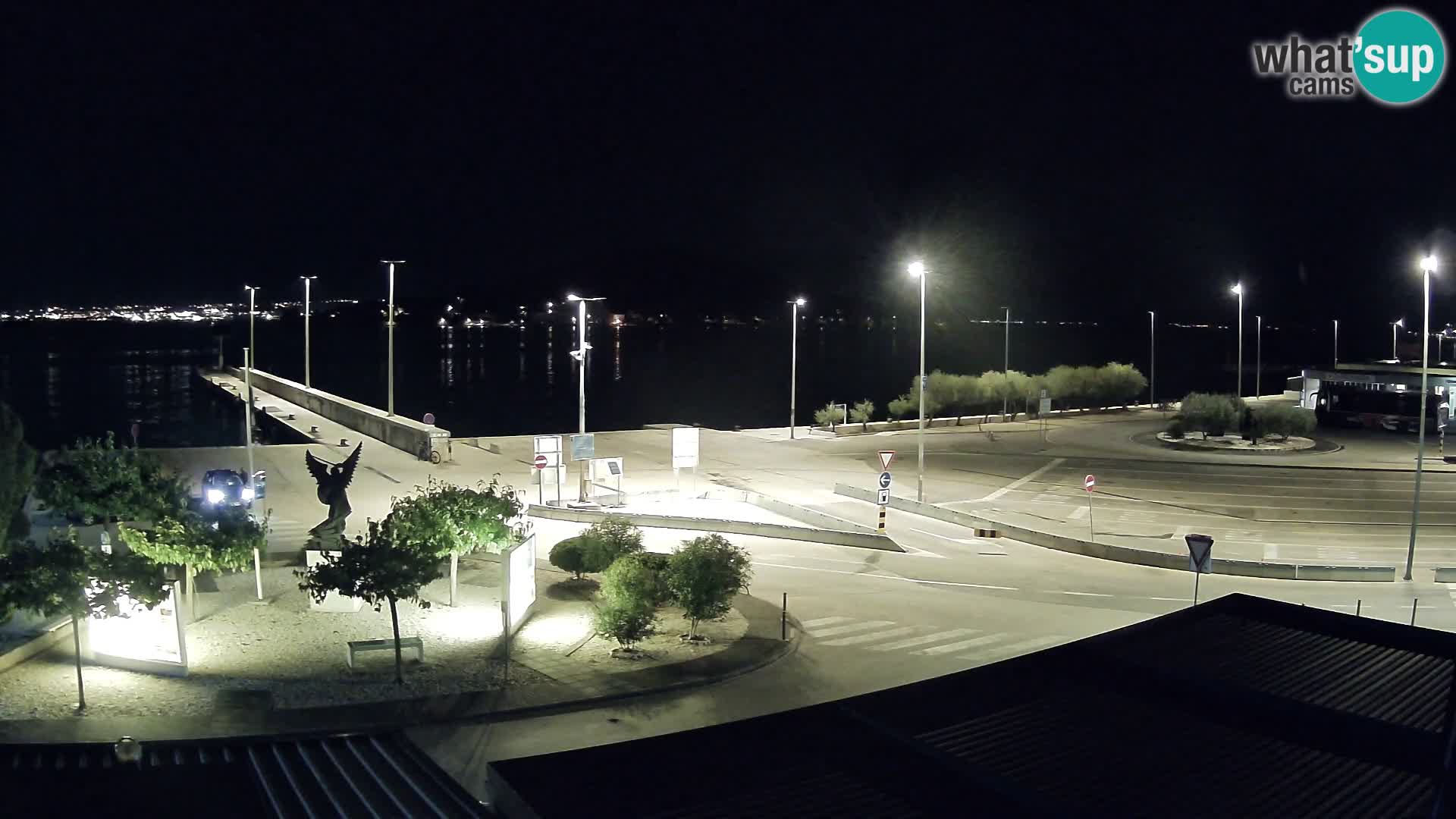 Spletna kamera Ugljan – trajekt Preko – Zadar