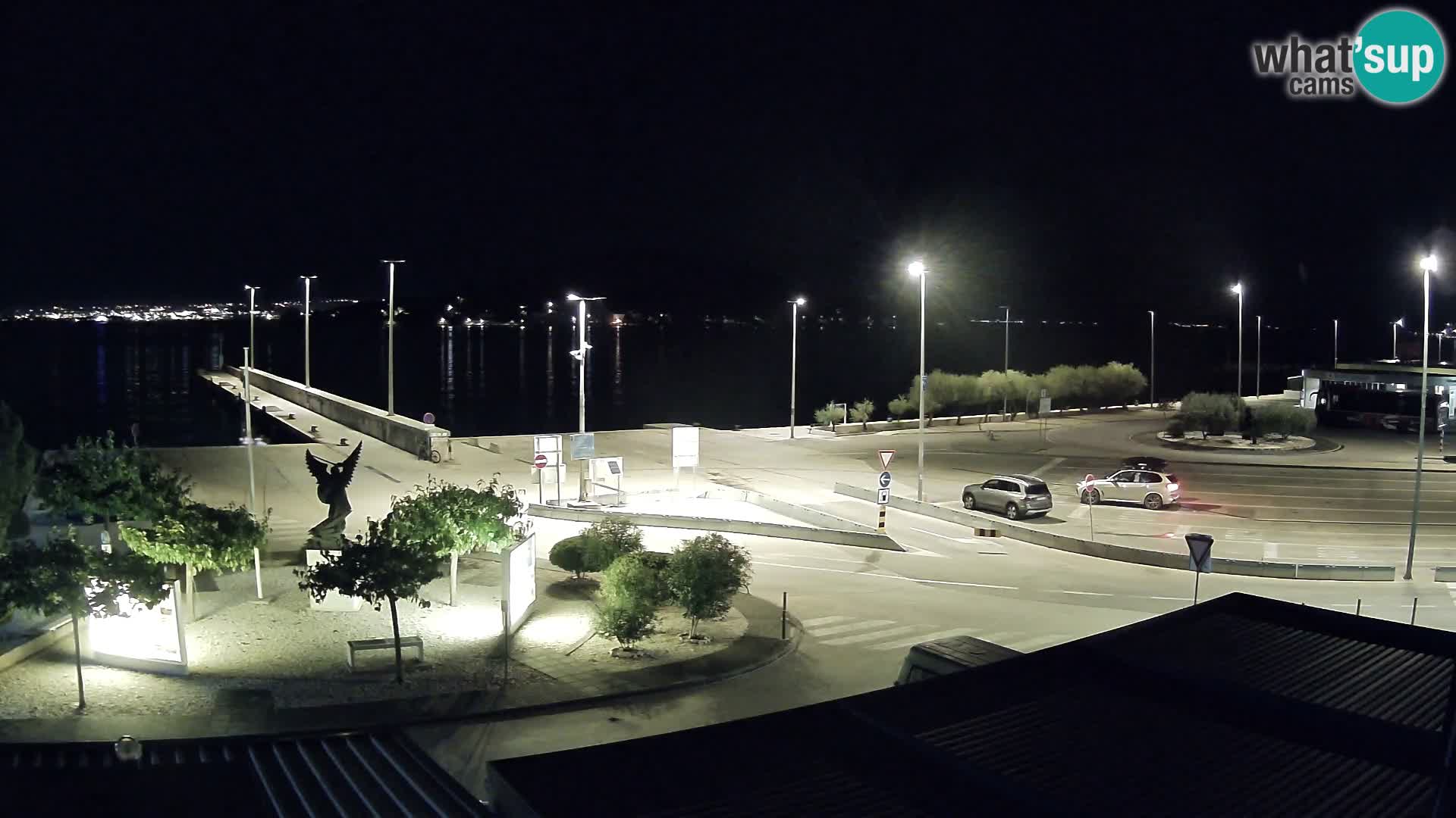 Spletna kamera Ugljan – trajekt Preko – Zadar