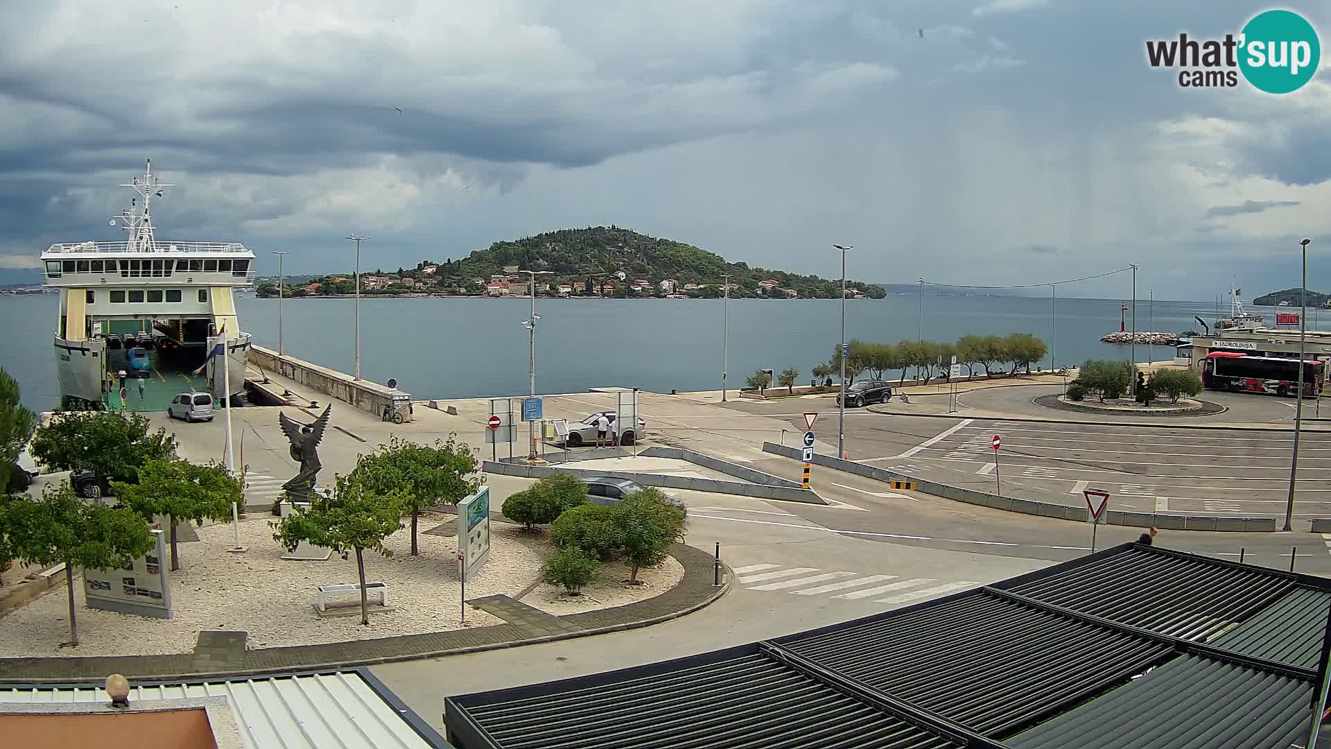 UGLJAN Webcam – Preko-Fähre nach Zadar