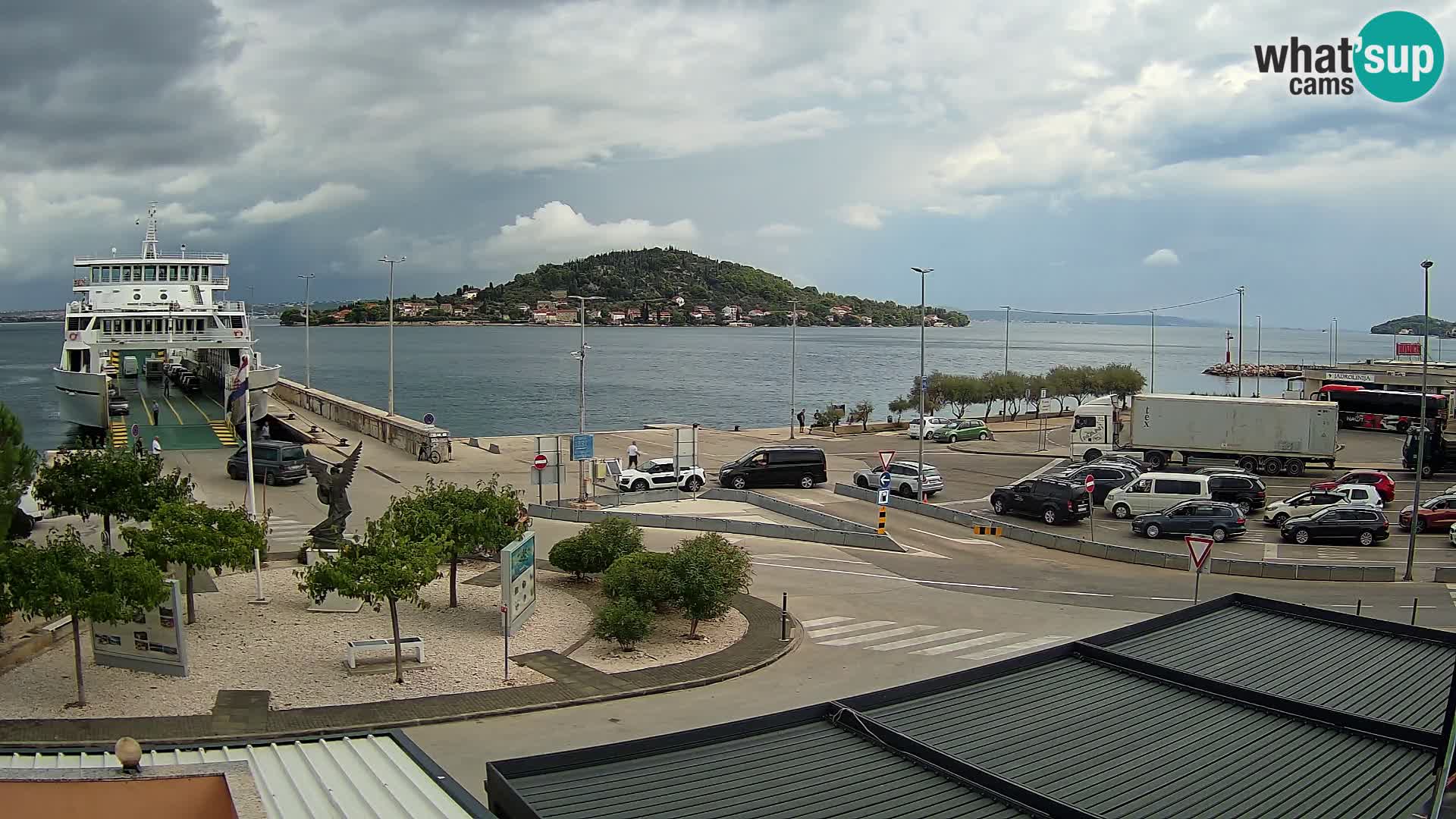 Webcam Ugljan – Preko Ferry to Zadar