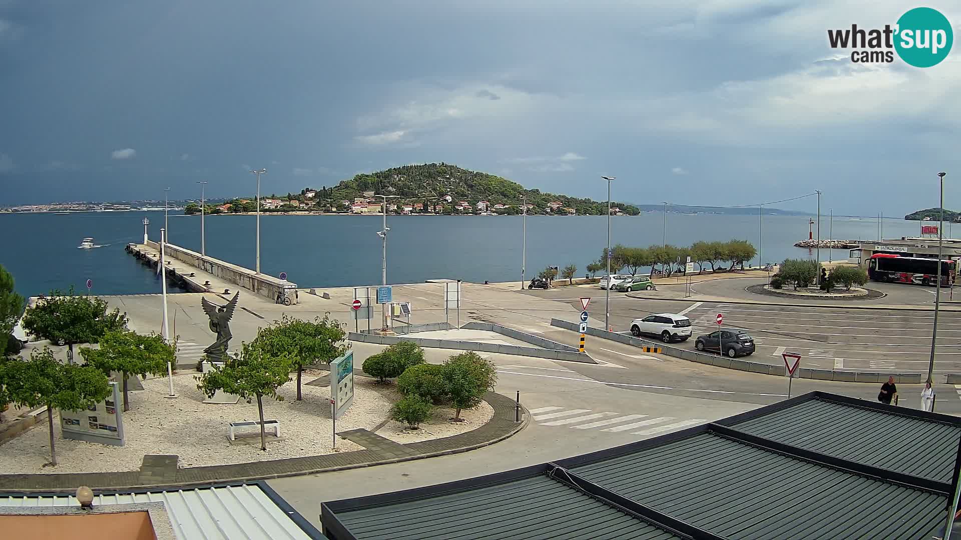 Web cam UGLJAN – Ferry de Preko à Zadar