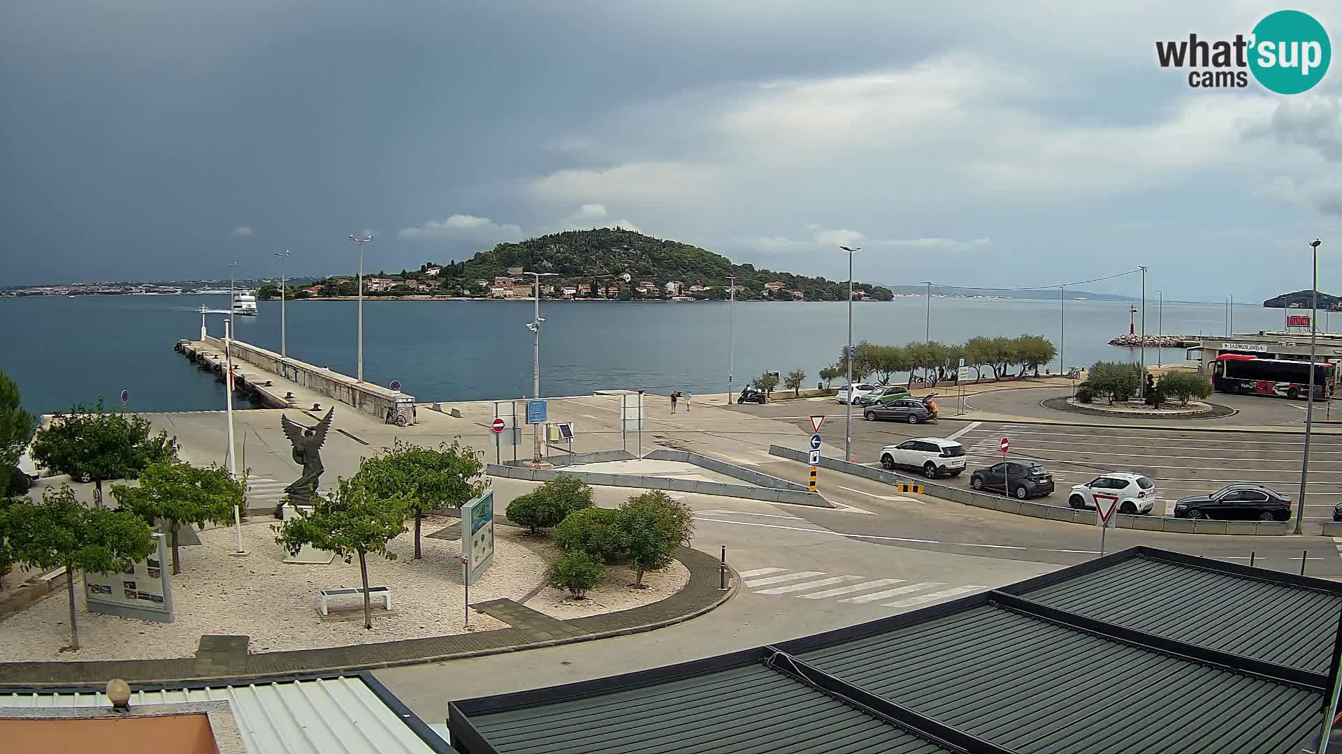 Webcam Ugljan – Preko Ferry to Zadar
