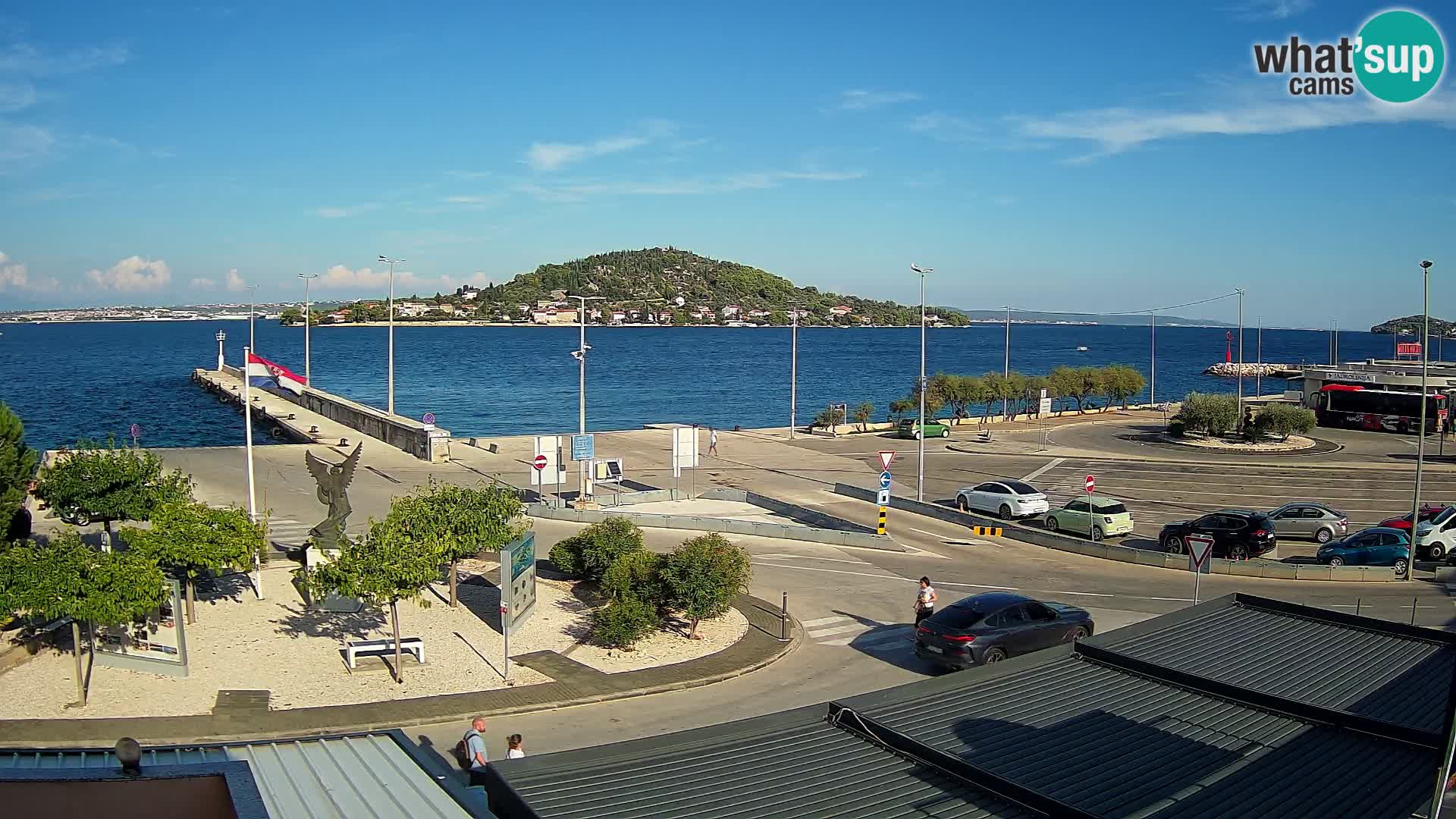 UGLJAN Webcam – Preko-Fähre nach Zadar