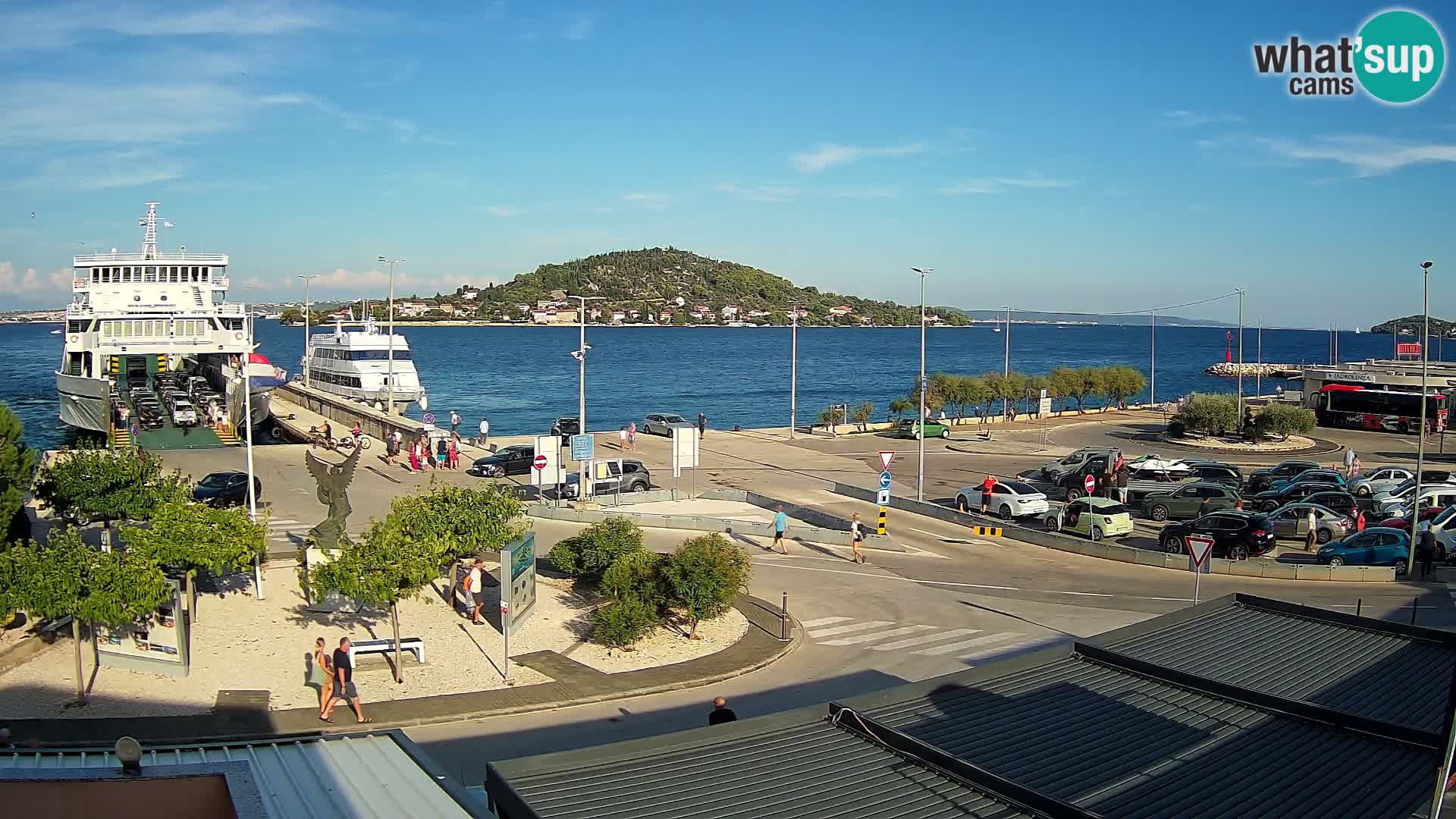 UGLJAN Webcam – Preko-Fähre nach Zadar