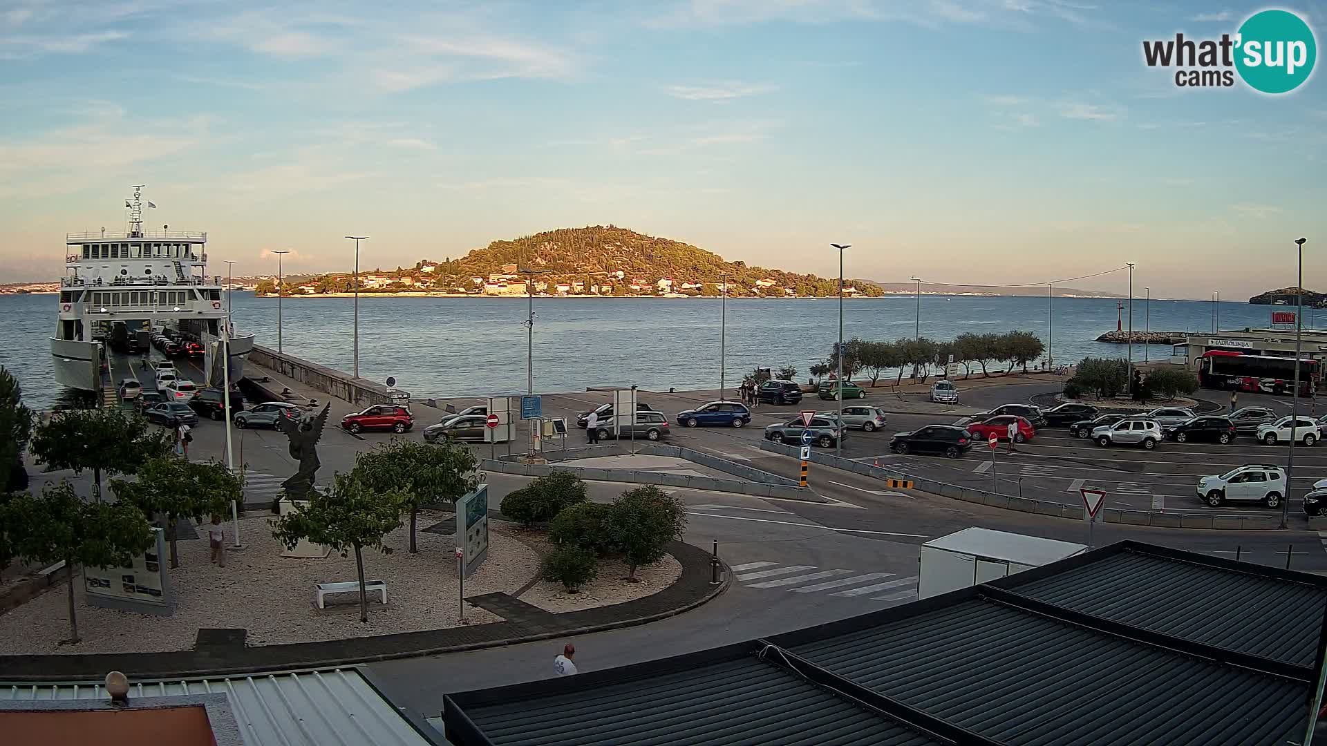Webcam Ugljan – Preko Ferry to Zadar