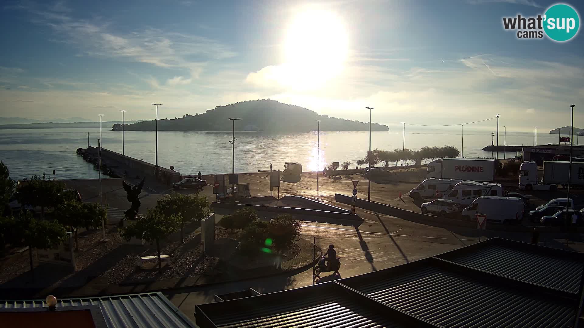 Webcam Ugljan – Preko Ferry to Zadar