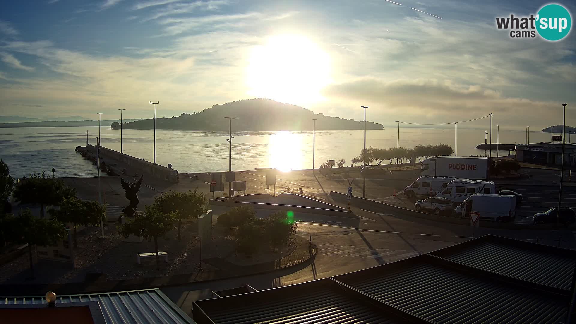 Webcam Ugljan – Preko Ferry to Zadar