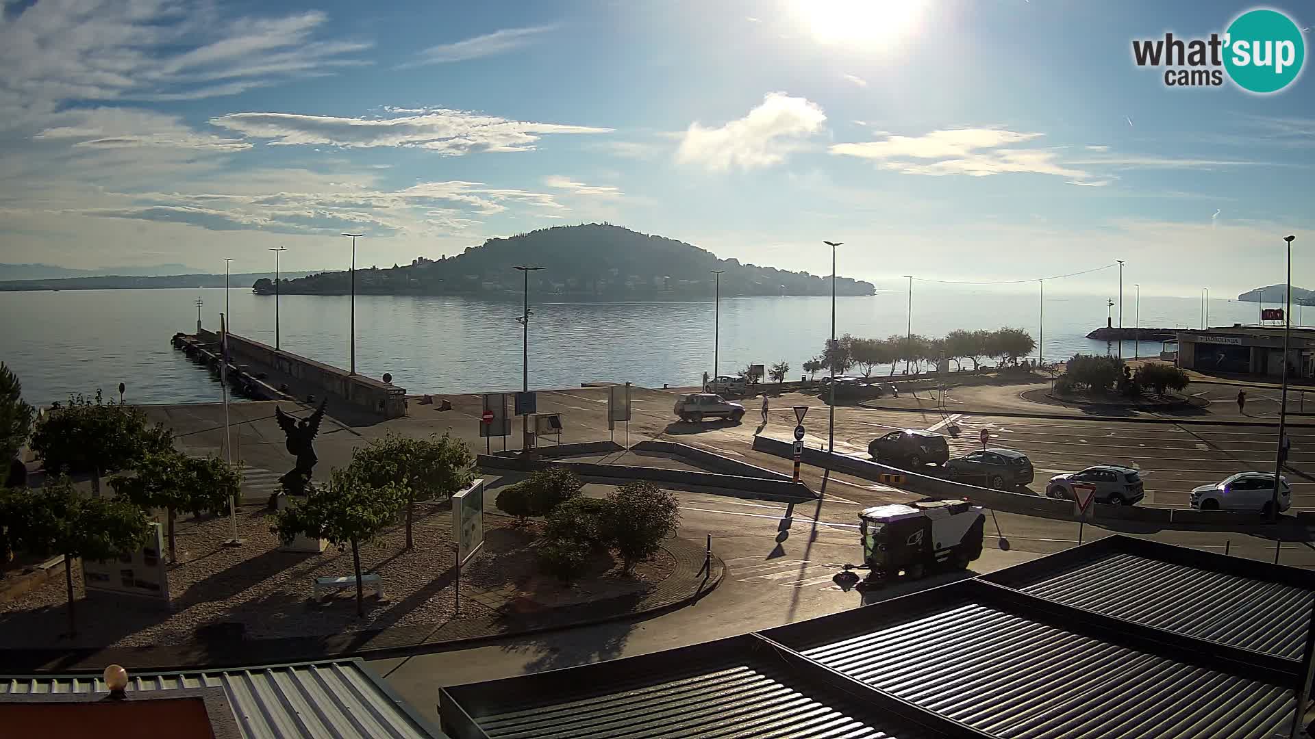 Webcam Ugljan – Preko Ferry to Zadar