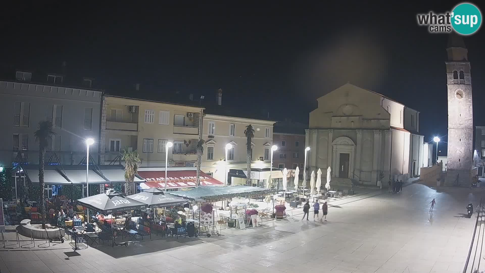 Webcam – Plaza Central en Umag