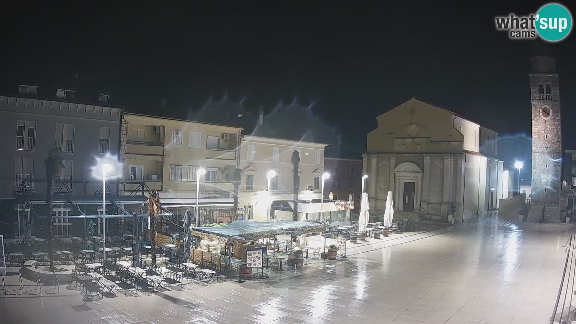 Webcam Hauptplatz in Umag