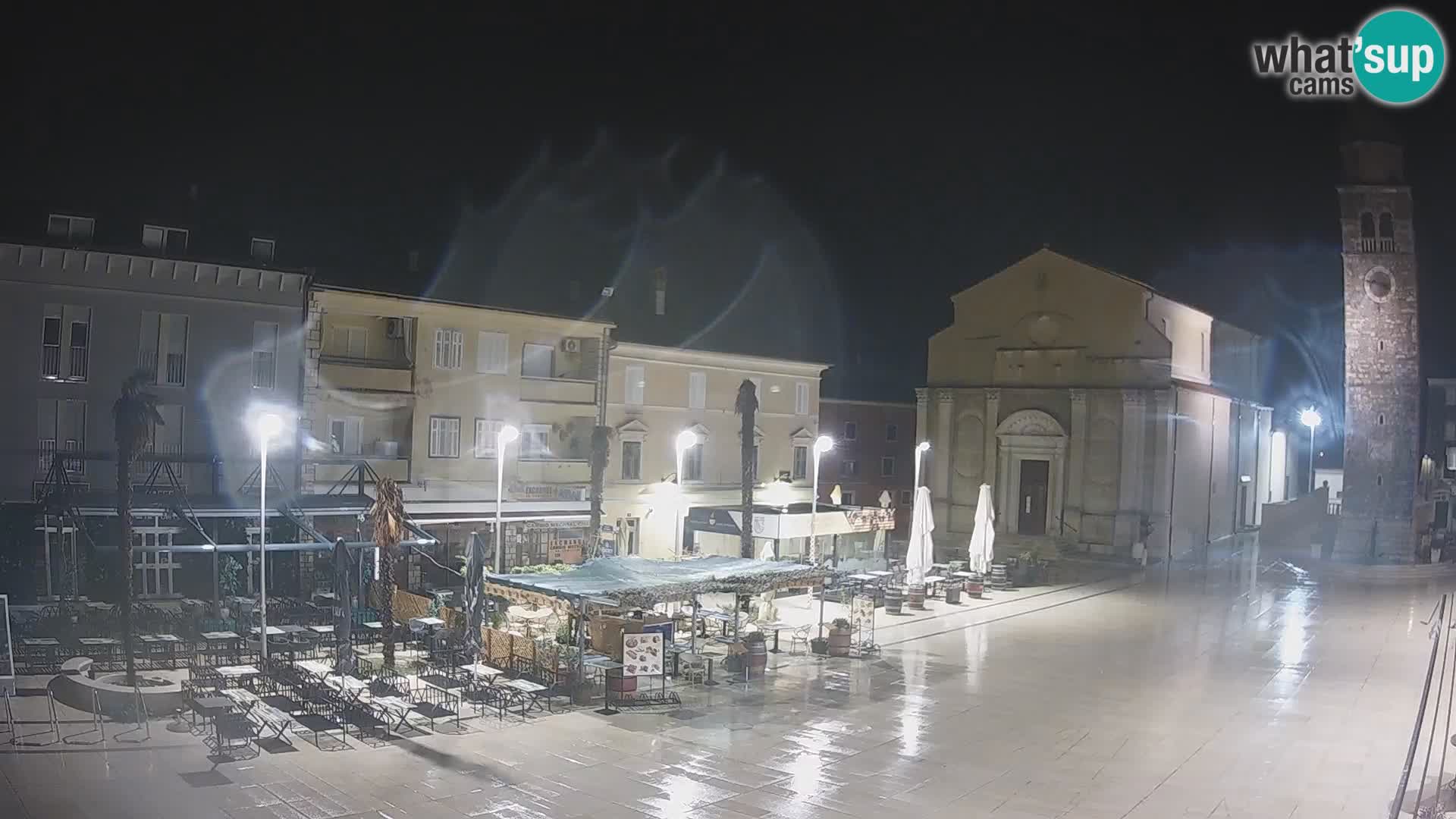 Webcam – Piazza centrale di Umago