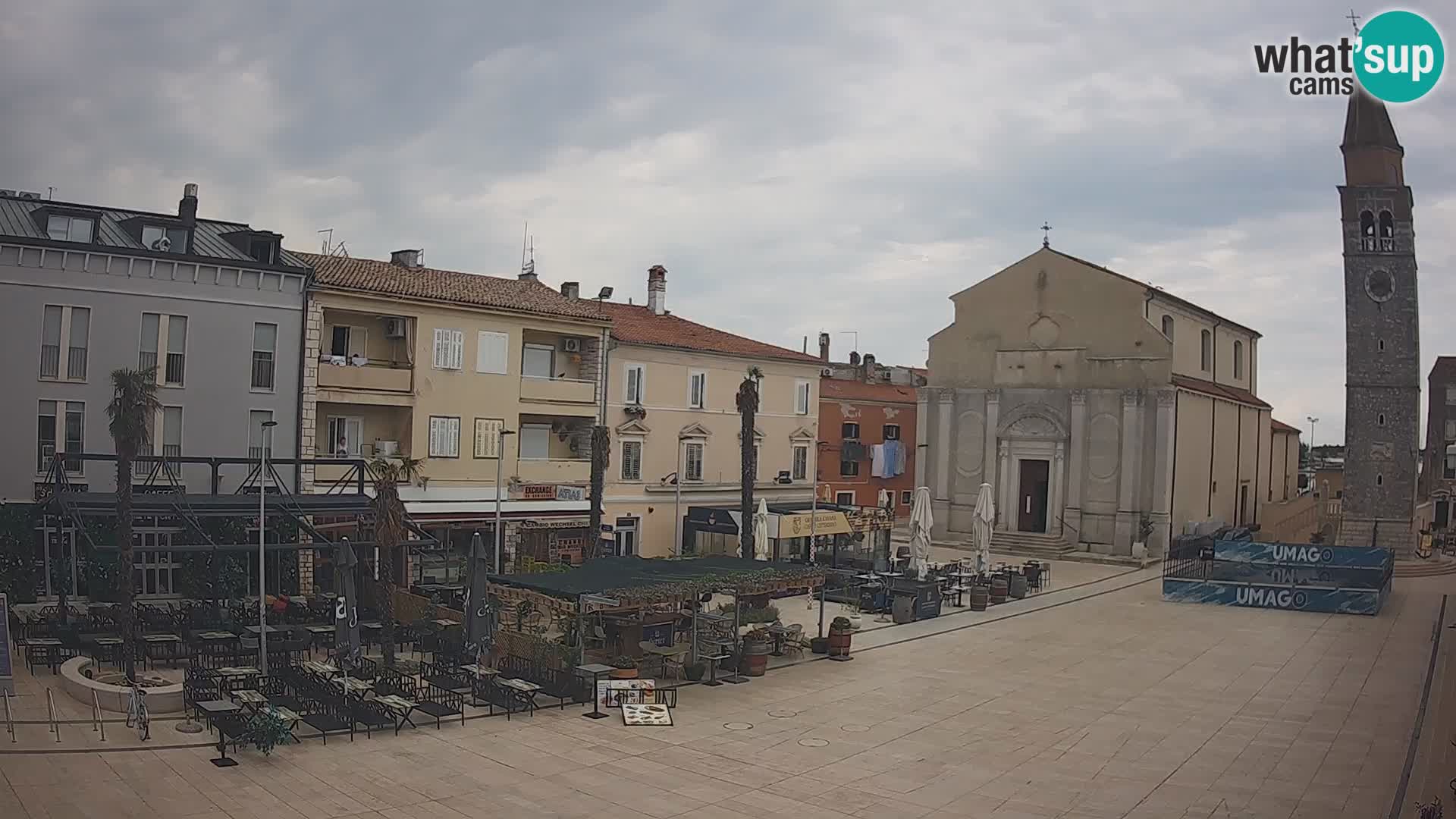 Webcam Umag Town center